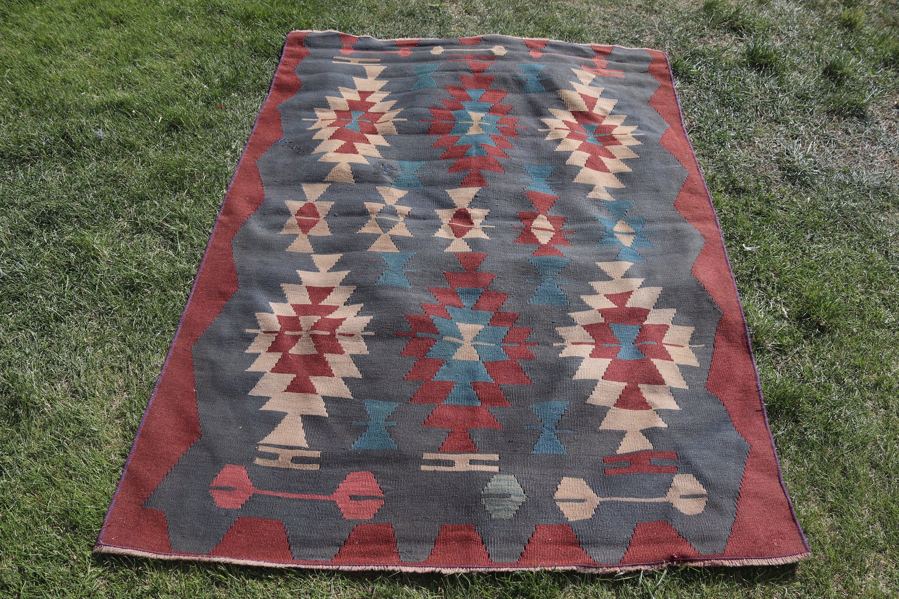 Mutfak Halıları, Organik Halı, Gri Mutfak Halısı, Çocuk Halısı, Türk Halıları, Giriş Halıları, Kilim, 3,8x5,2 ft Accent Halılar, Vintage Halılar, Havalı Halı