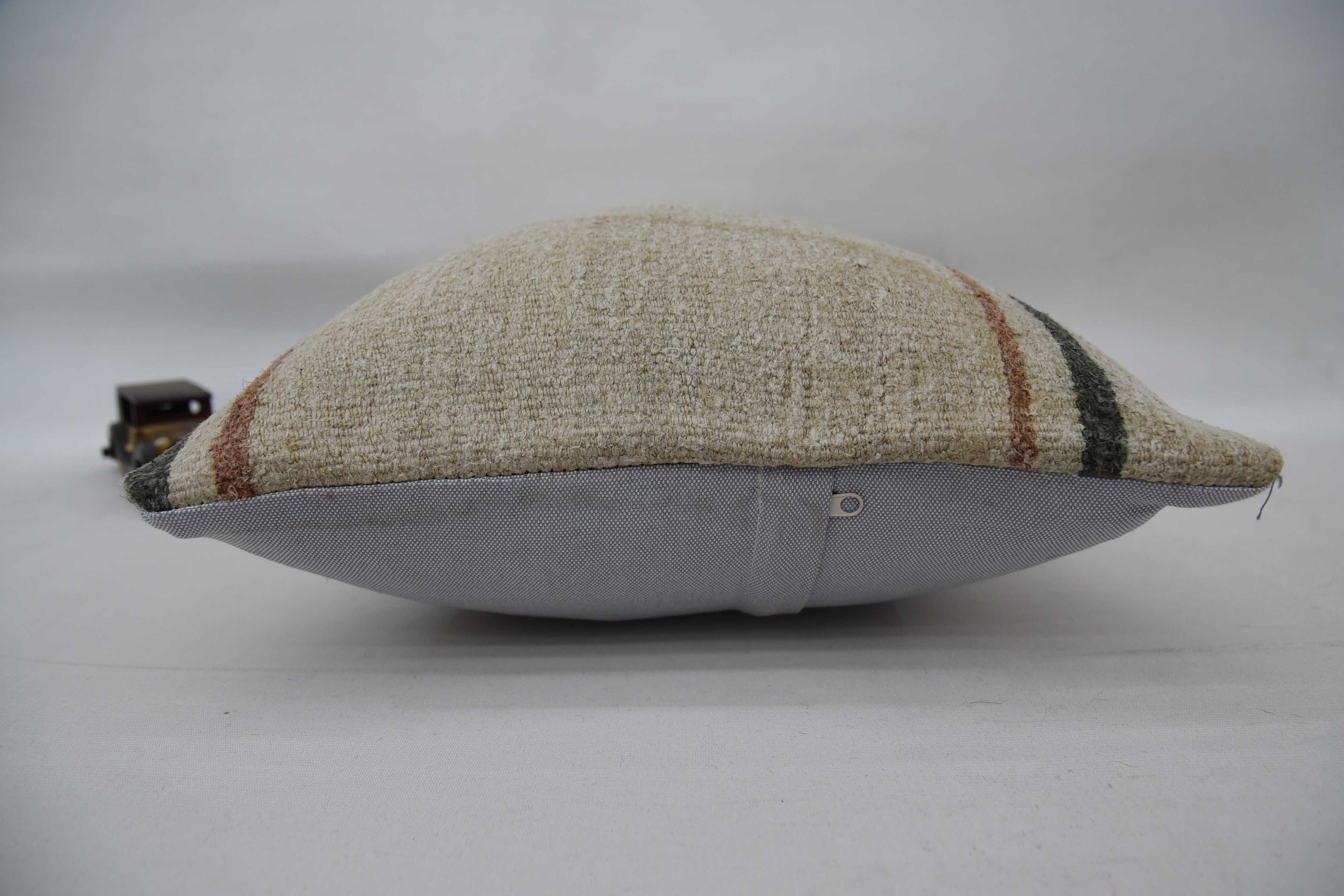 16"x24" Beige Cushion Case, Turkish Kilim Pillow, Decorative Cushion Cover, Kilim Pillow Cover, Pillow for Sofa, Pastel Cushion