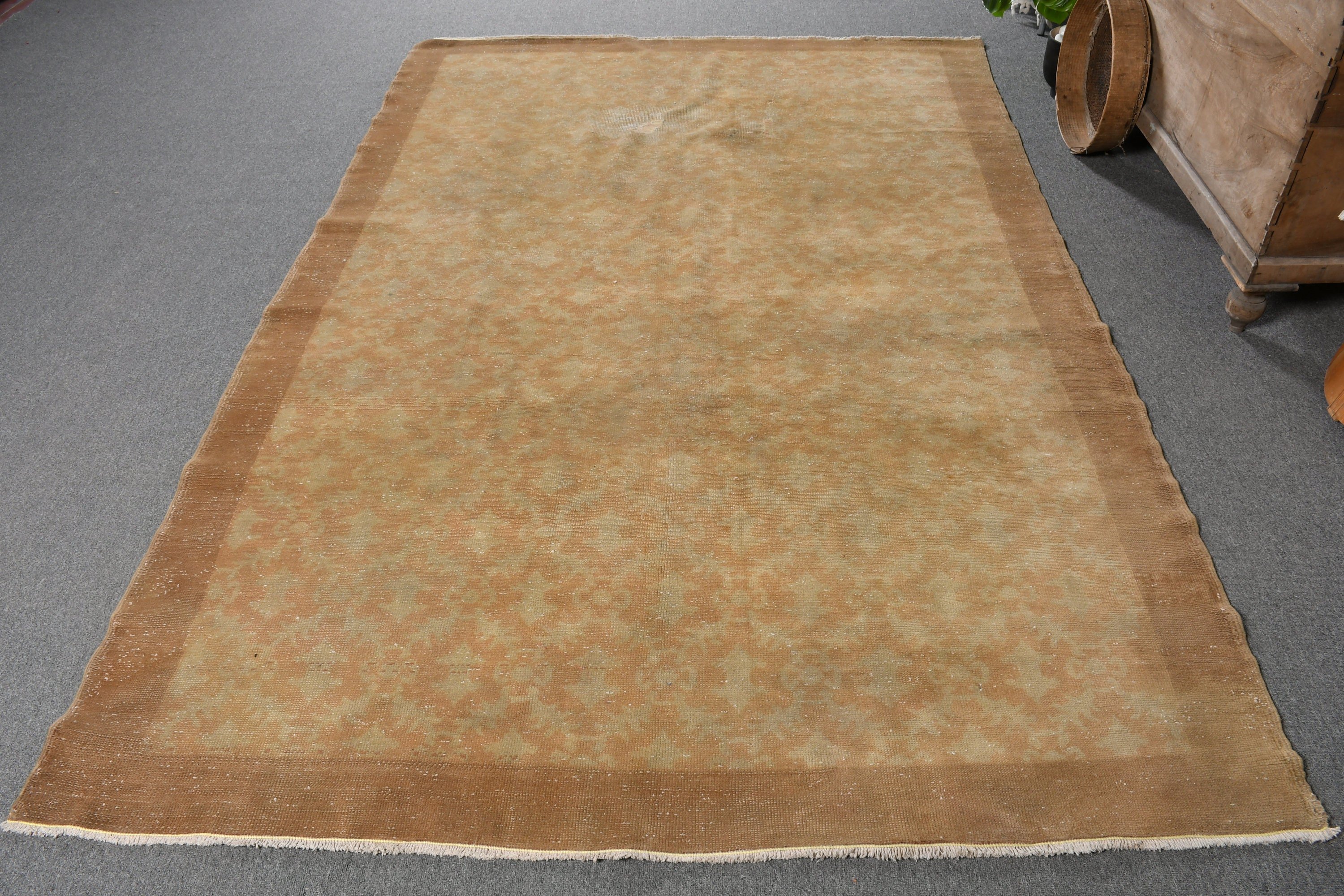 Salon Rugs, Cool Rugs, Beige Floor Rugs, 5.6x8.4 ft Large Rug, Turkish Rugs, Rugs for Bedroom, Vintage Rugs, Bedroom Rug