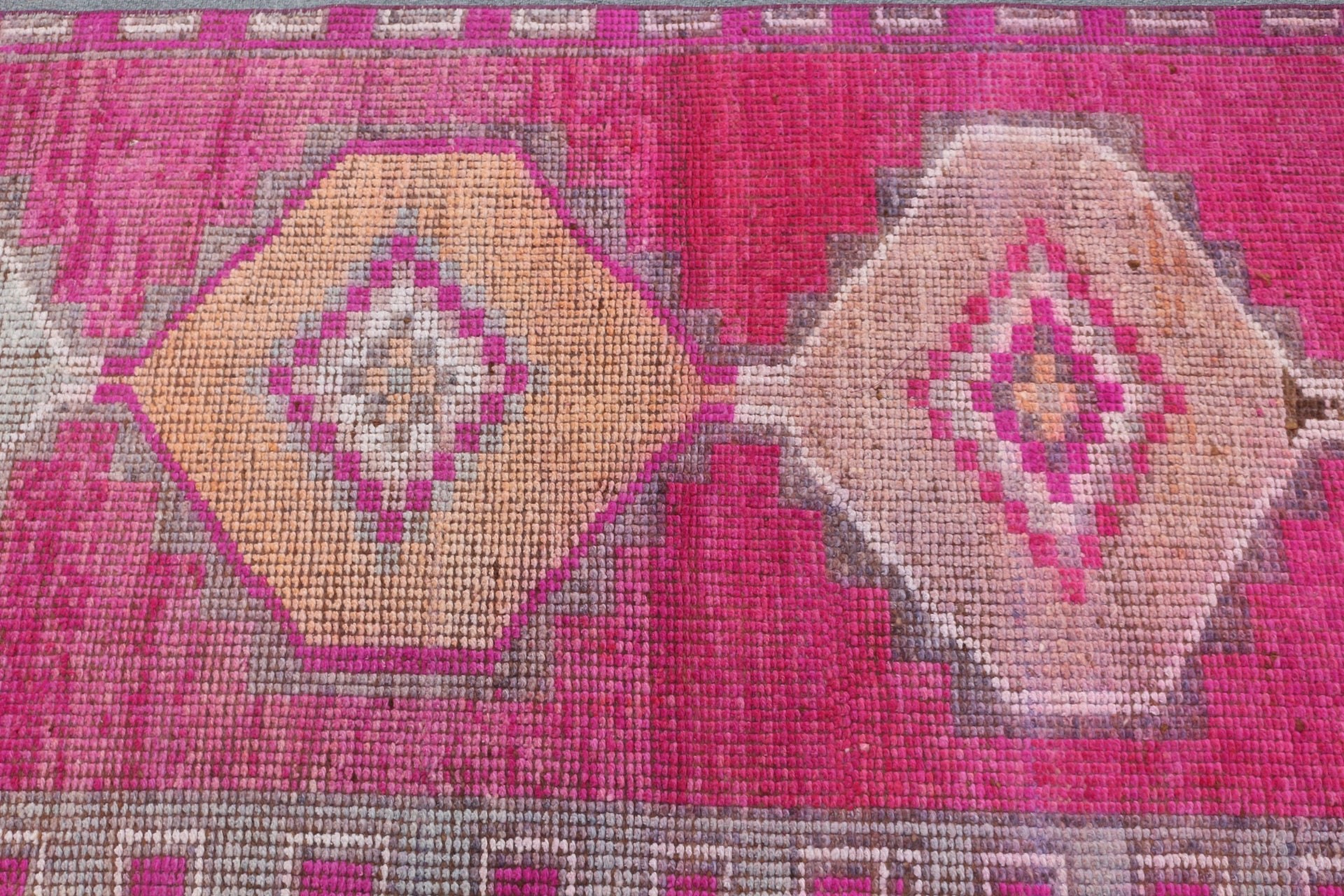 Vintage Halılar, Göçebe Halısı, Türk Halısı, Mor Fas Halısı, Ev Dekorasyonu Halısı, Merdiven Halısı, 2.9x11 ft Runner Halısı, Mutfak Halısı, Koridor Halısı