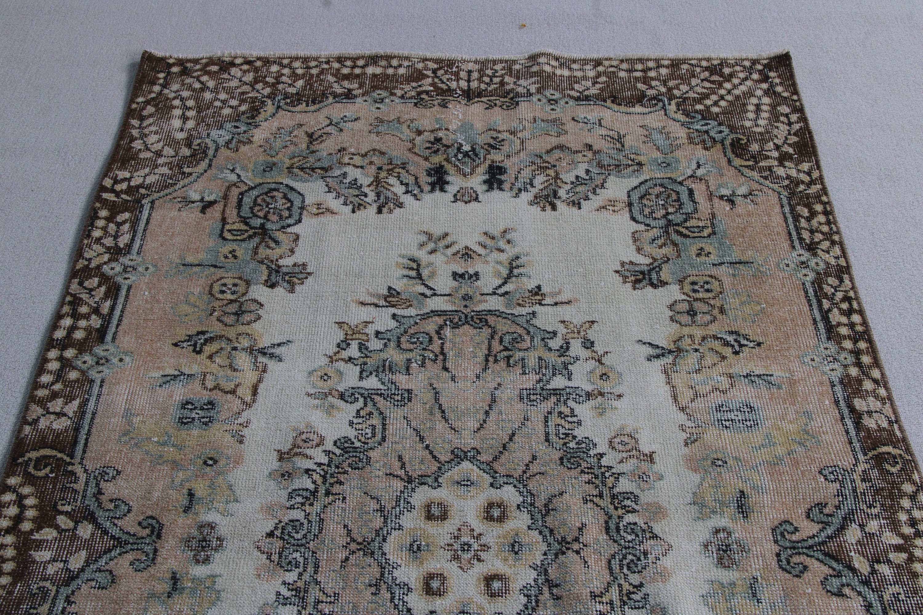 Çocuk Halıları, Düz Dokuma Halı, 3,7x6,8 ft Alan Halıları, Tribal Halı, Türk Halıları, Vintage Halılar, Mutfak Halıları, Bej Nötr Halılar