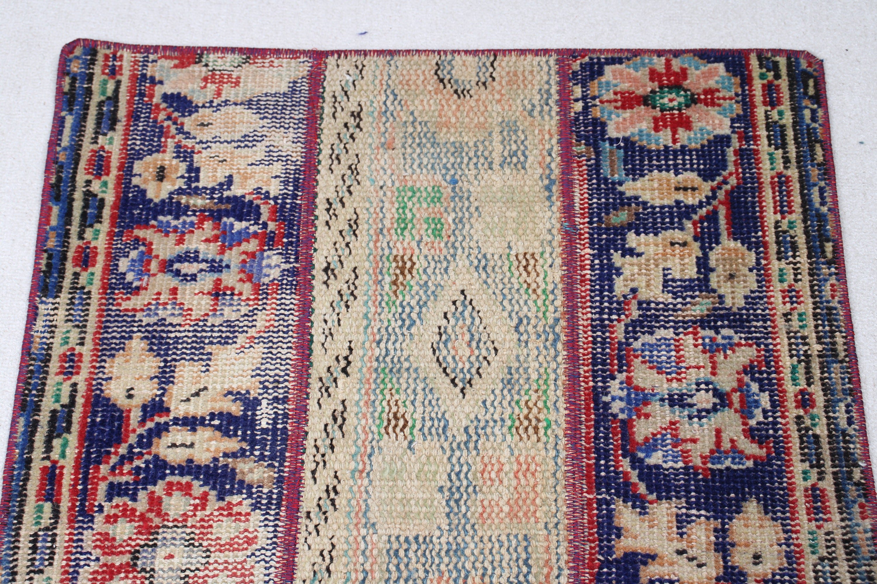 Small Vintage Rugs, Flatweave Rug, Beige  2.1x3.1 ft Small Rug, Turkish Rugs, Modern Rugs, Vintage Rugs, Small Area Rugs