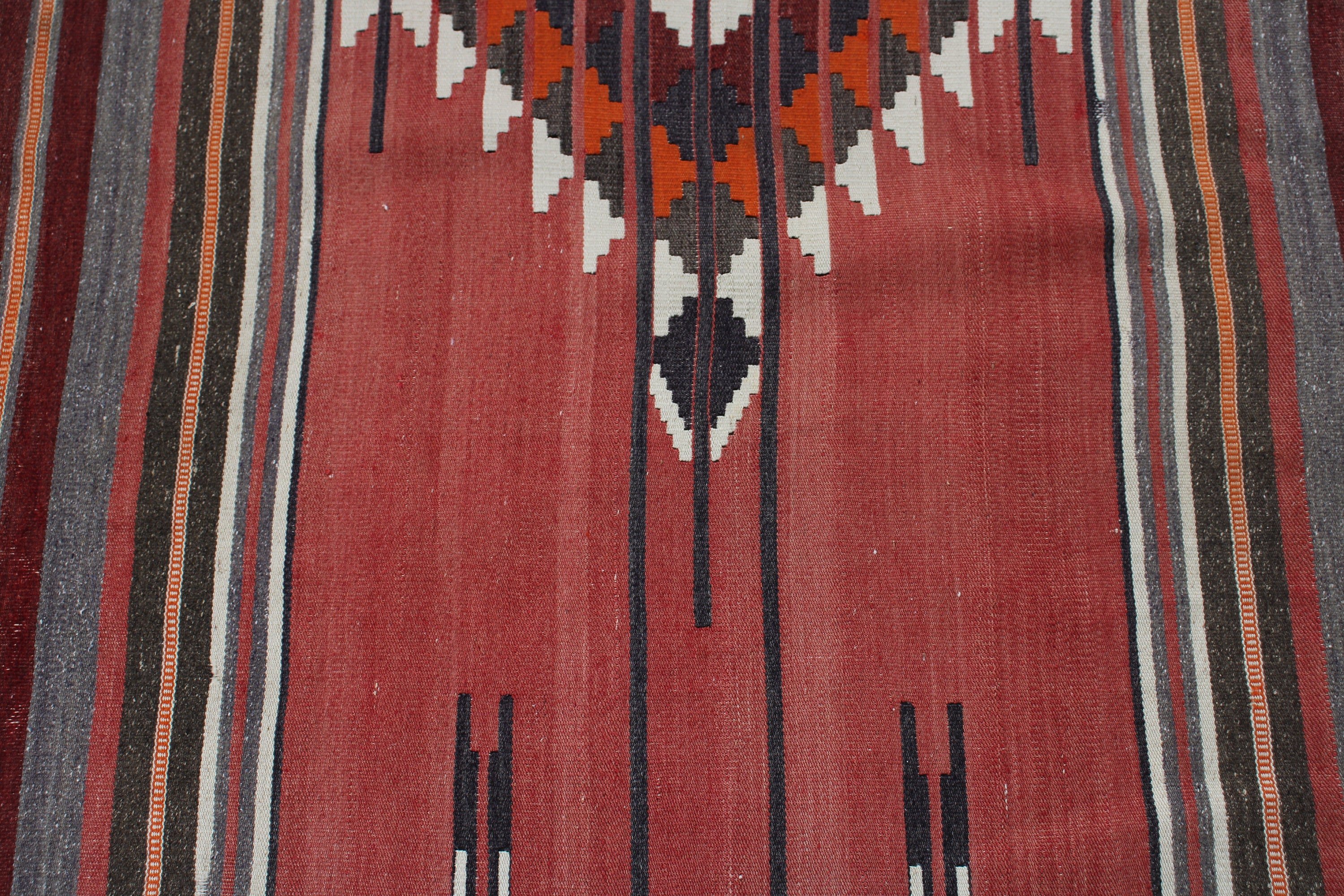 Nötr Halılar, Kilim, 2.2x9.7 ft Yolluk Halı, Türk Halısı, Kırmızı Boho Halılar, Beni Ourain Koşucu Halıları, Düz Dokuma Halı, Merdiven Halısı, Vintage Halılar