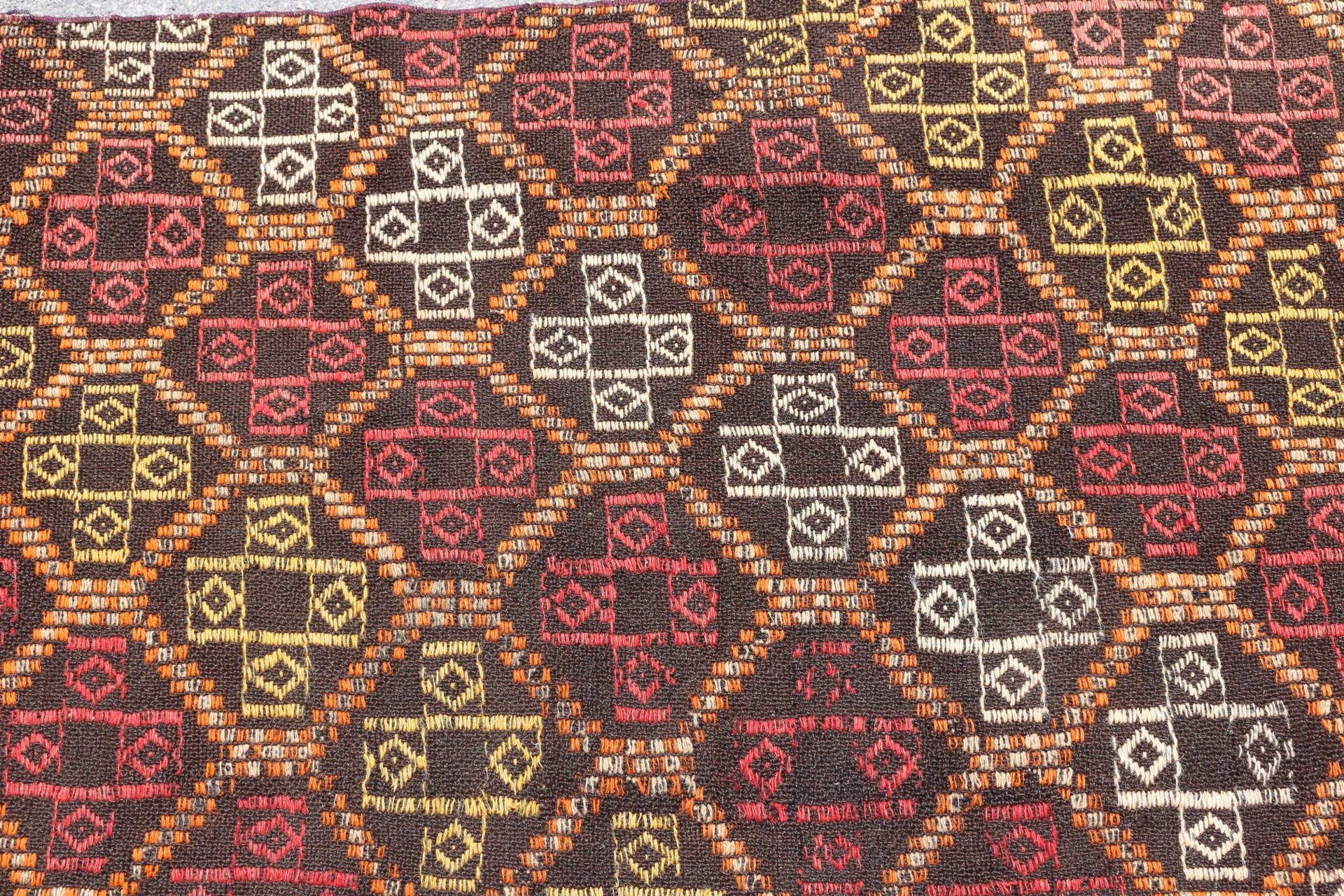 Türk Halıları, Merdiven Halıları, Yatak Odası Halıları, Kilim, Vintage Halılar, Koridor Halıları, 2.3x9 ft Yolluk Halısı, Kahverengi Anadolu Halıları