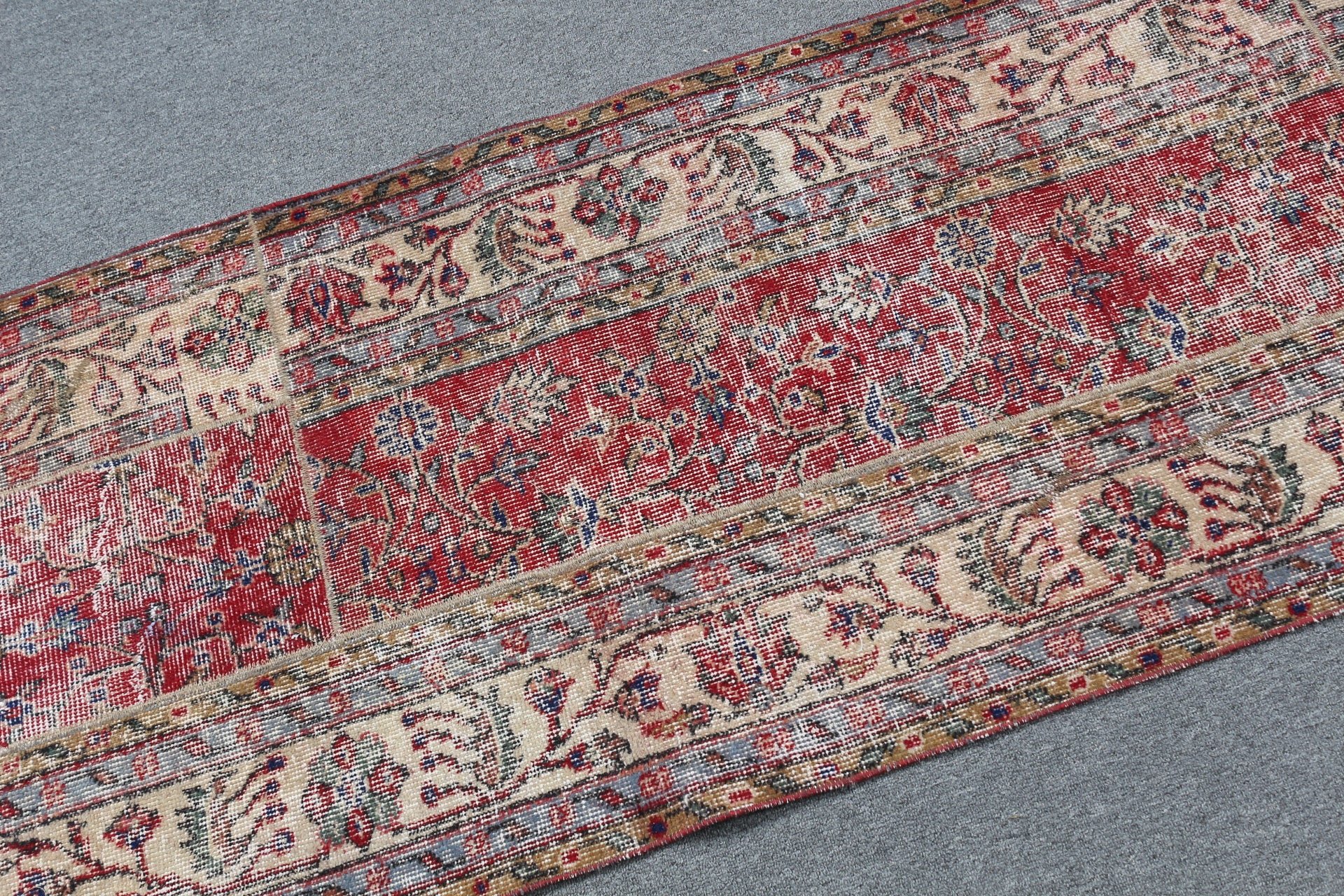 Oushak Rugs, Stair Rug, Corridor Rugs, Rugs for Kitchen, 2.3x8 ft Runner Rug, Turkish Rugs, Antique Rug, Vintage Rug, Red Floor Rugs