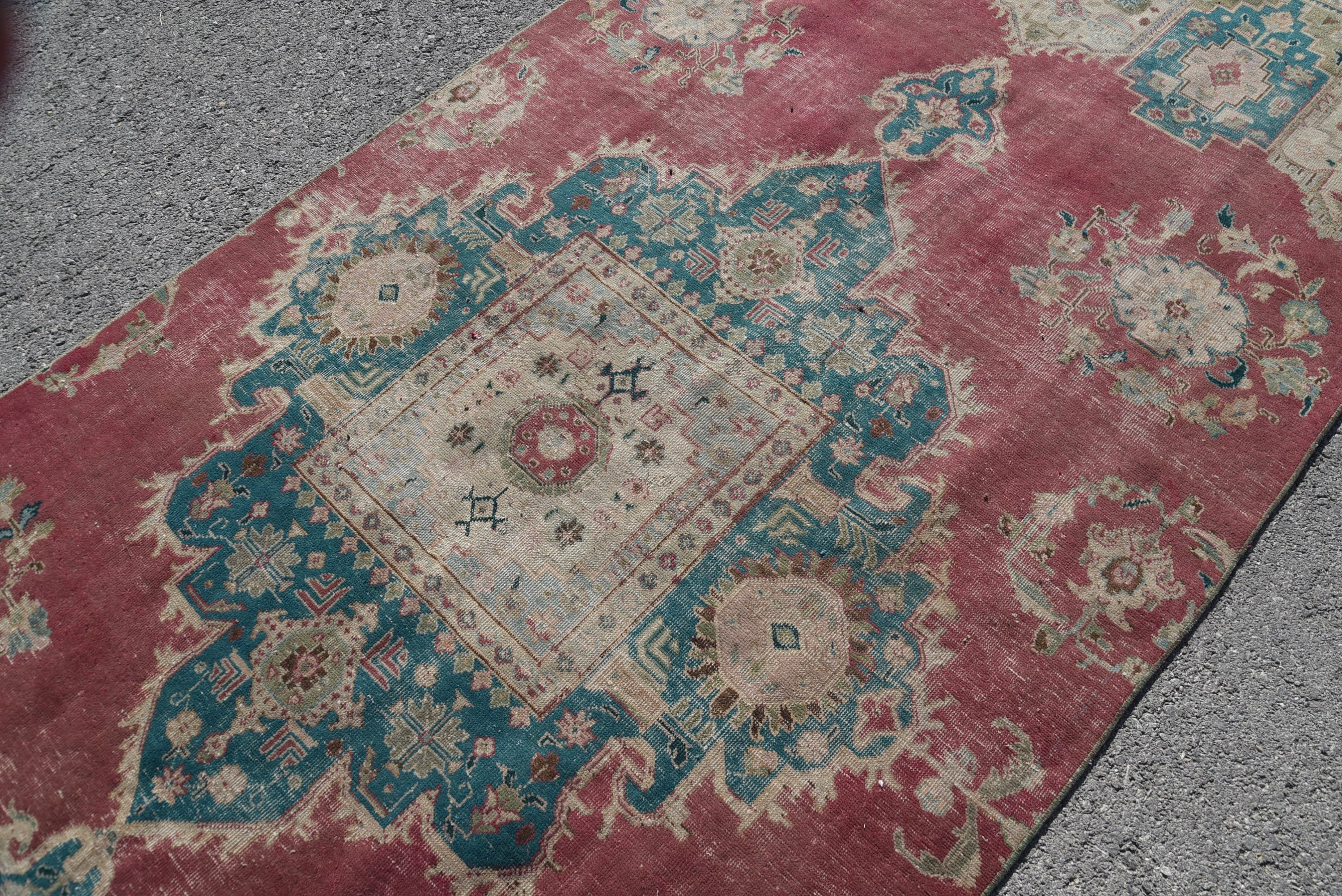 Mutfak Halısı, 5x12.5 ft Yolluk Halı, Mutfak Halıları, Vintage Halı, Mutfak Halısı Yolluk Halıları, Yatak Odası Halıları, Türk Halısı, Anadolu Halıları