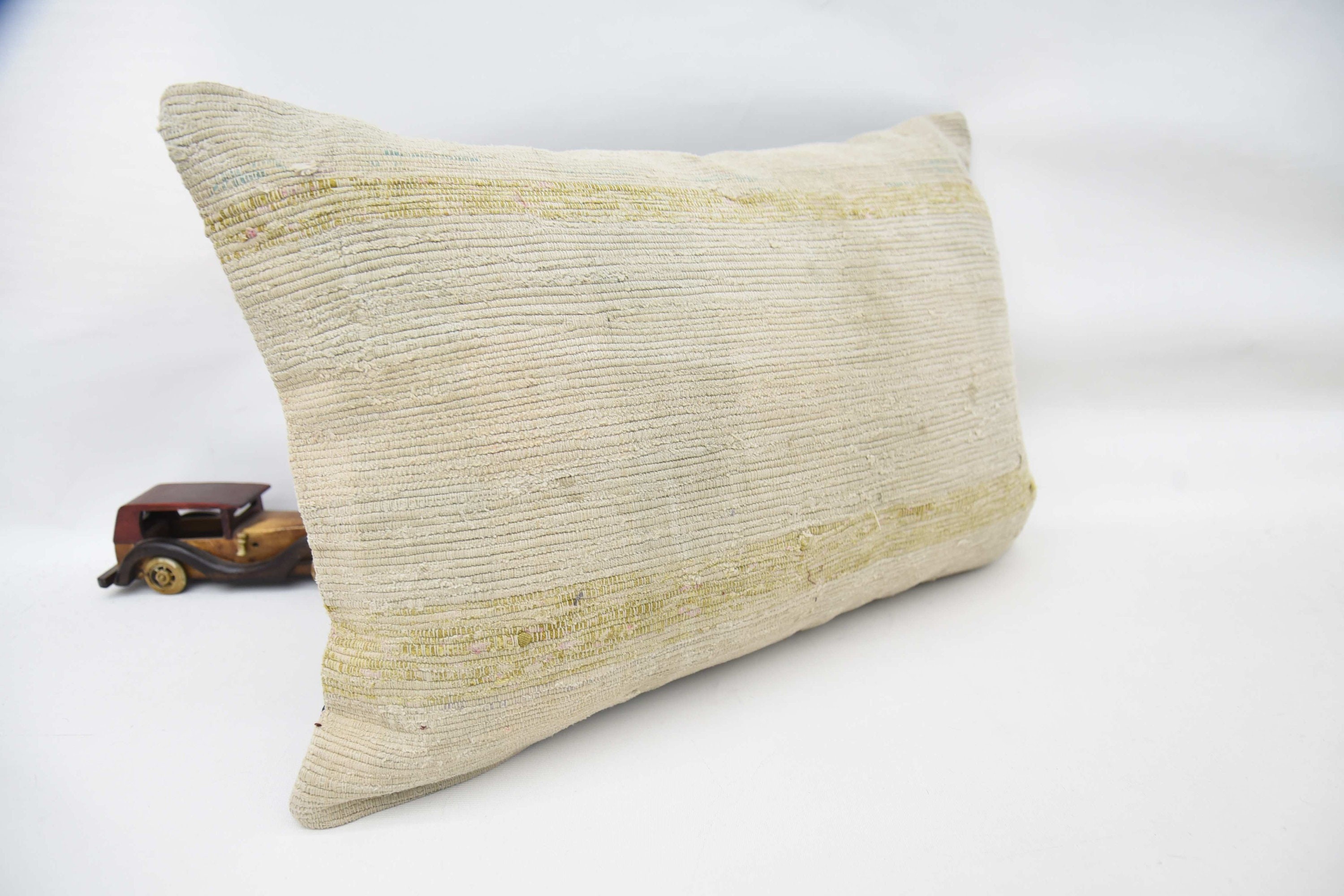 Pastel Pillow Sham, Interior Designer Pillow, Tribal Pillow Cover, Gift Pillow, 16"x24" Beige Cushion, Vintage Pillow