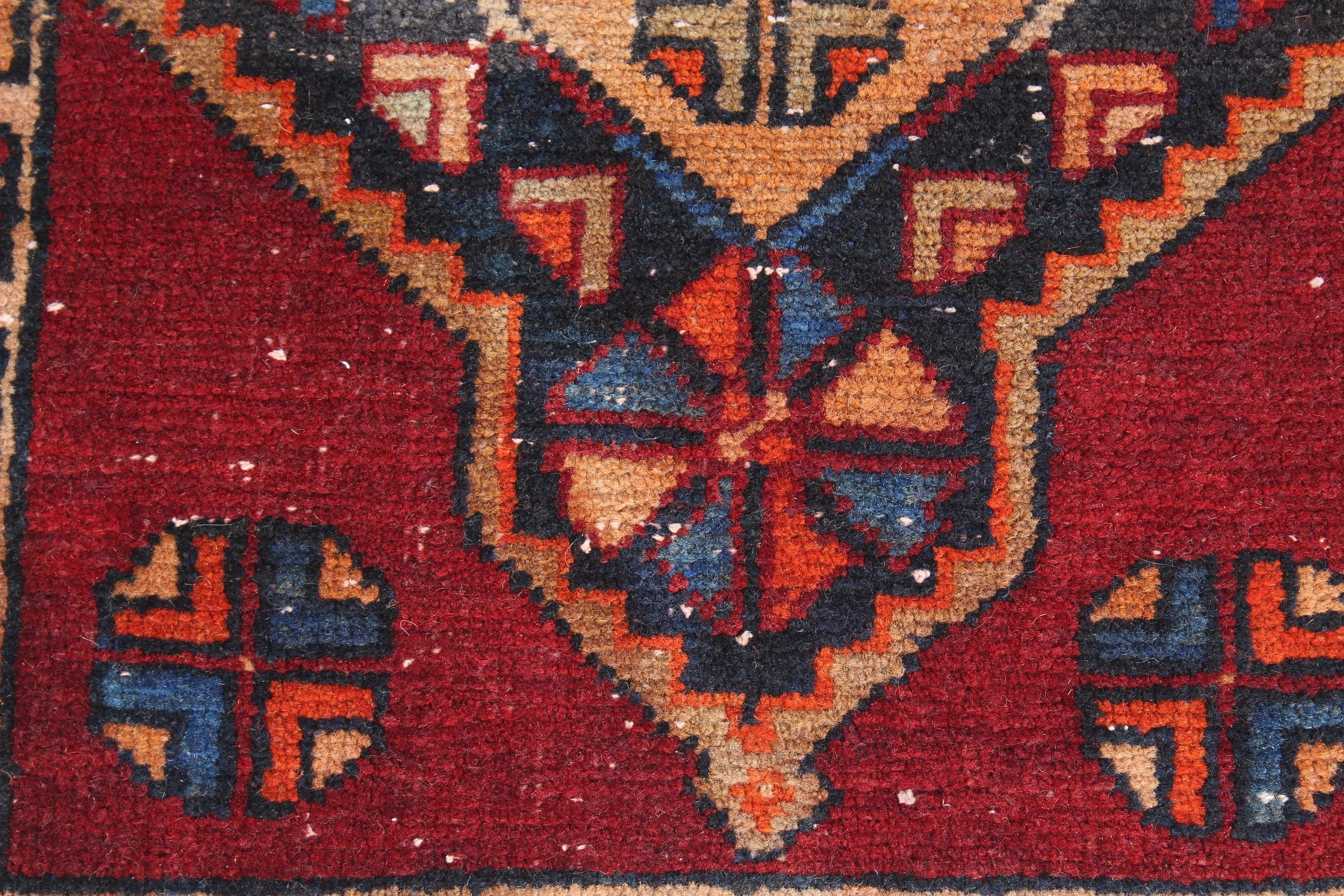 Nursery Rug, Red Cool Rugs, Vintage Rug, 1.3x2.6 ft Small Rugs, Wool Rugs, Vintage Decor Rug, Turkish Rugs, Moroccan Rug, Wall Hanging Rugs