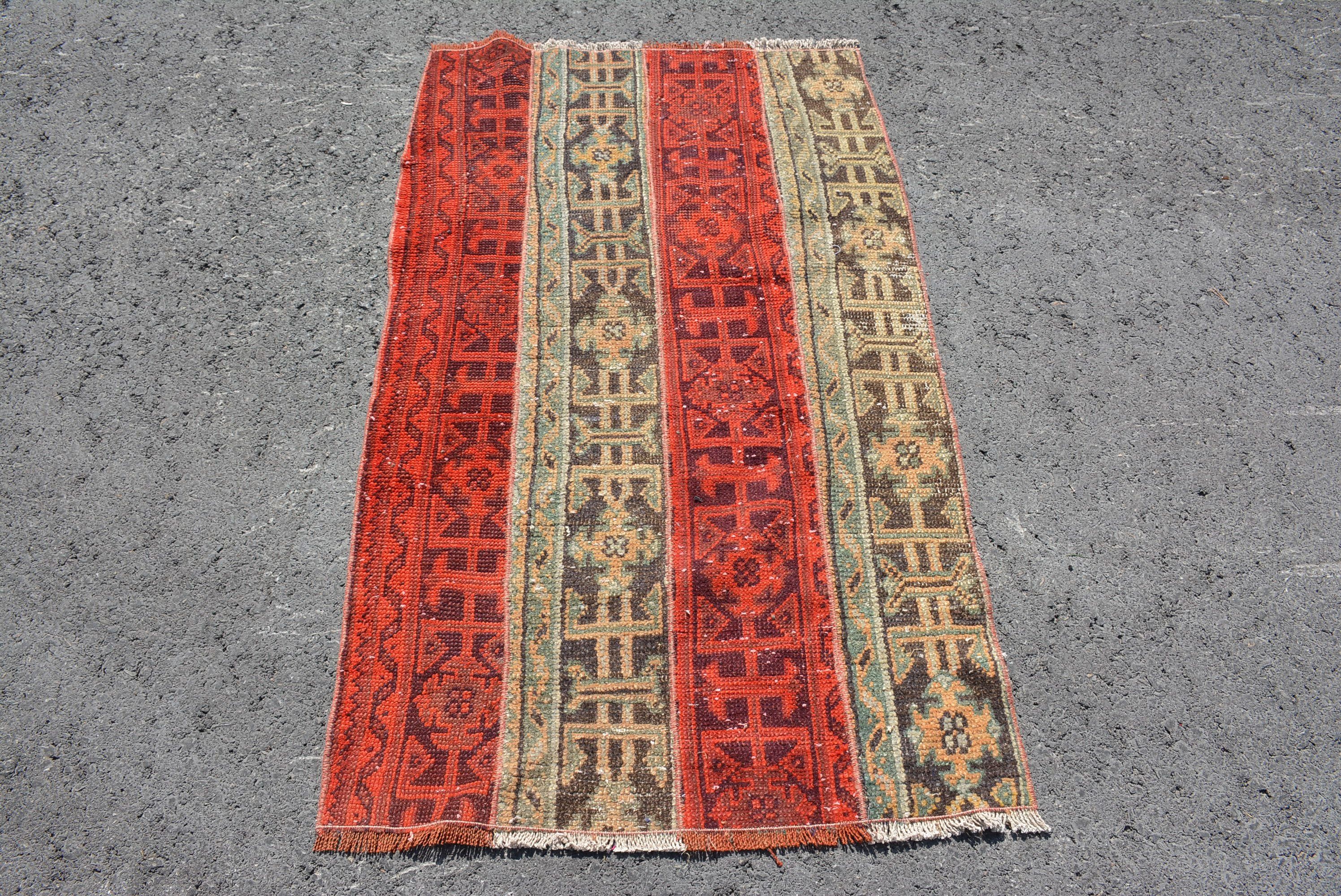 Kapı Paspas Halıları, Bohem Halı, Banyo Halıları, Vintage Halı, Türk Halıları, Mutfak Halıları, Renkli Halı, Ev Dekor Halısı, 2,7x4,5 ft Küçük Halı