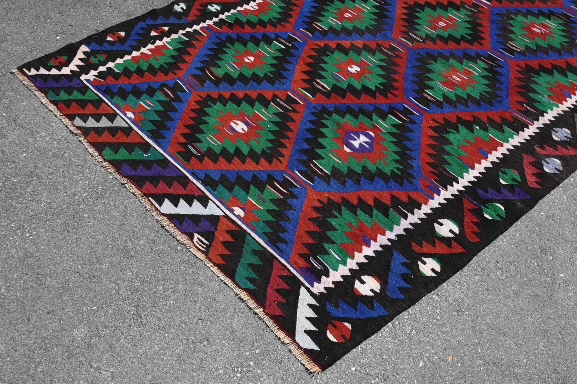 Oturma Odası Halıları, Soğuk Halı, 5.4x10.9 ft Büyük Halılar, Yün Halı, Yemek Odası Halısı, Kilim, Türk Halısı, Vintage Halı, Oturma Odası Halısı