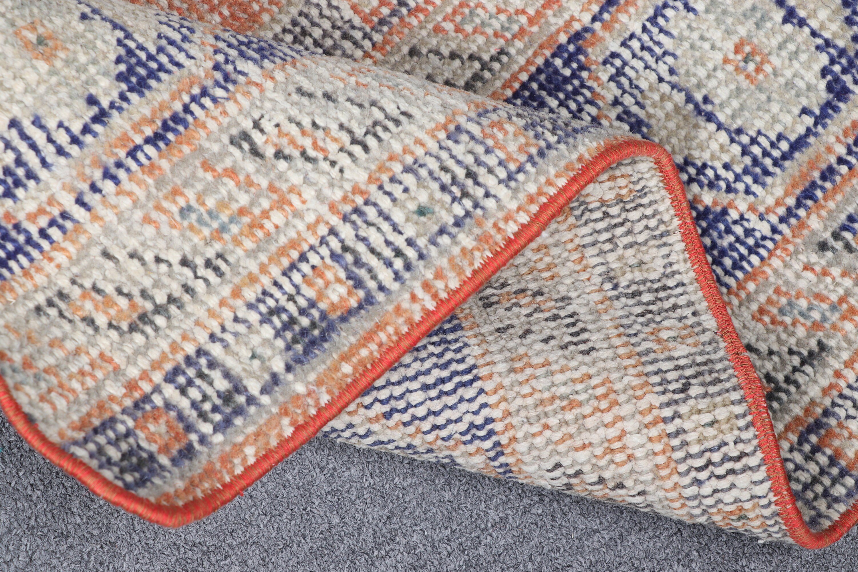 Bedroom Rug, Vintage Rug, Car Mat Rug, Floor Rugs, 2.5x1.5 ft Small Rug, Orange Home Decor Rug, Muted Rug, Oushak Rugs, Turkish Rugs