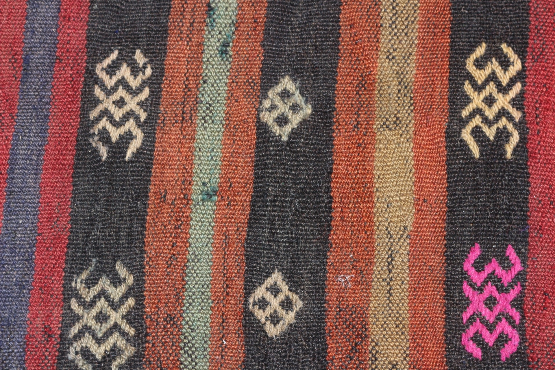 Anadolu Halıları, Sevimli Halı, Çocuk Halısı, Yün Halılar, Giriş Halıları, Türk Halısı, Kahverengi 2,8x6,3 ft Accent Halılar, Vintage Halı, Kilim