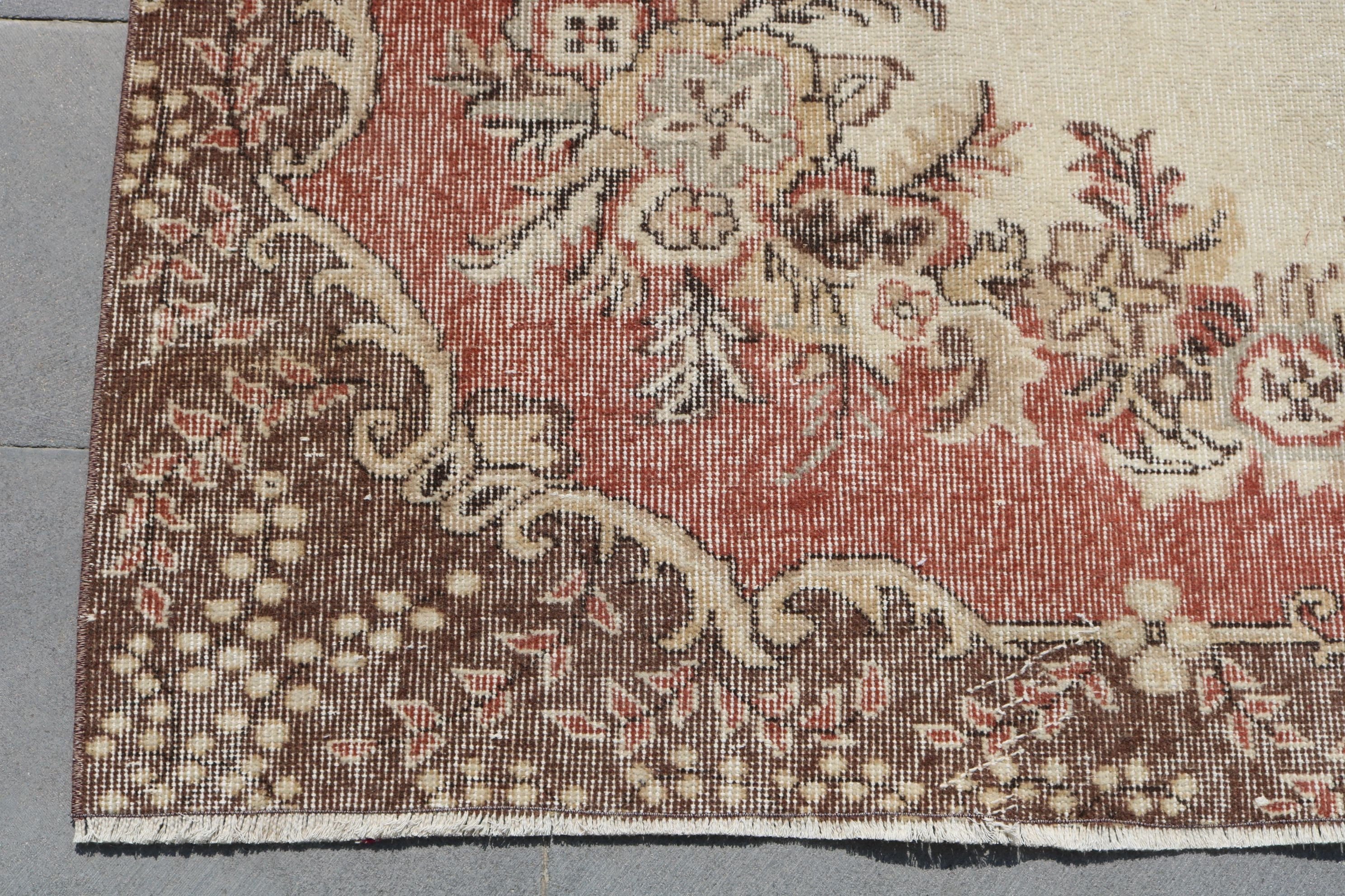 Living Room Rug, Turkish Rug, Oriental Rug, Handwoven Rug, Bedroom Rug, 5.7x9.1 ft Large Rugs, Rugs for Bedroom, Moroccan Rug, Vintage Rug