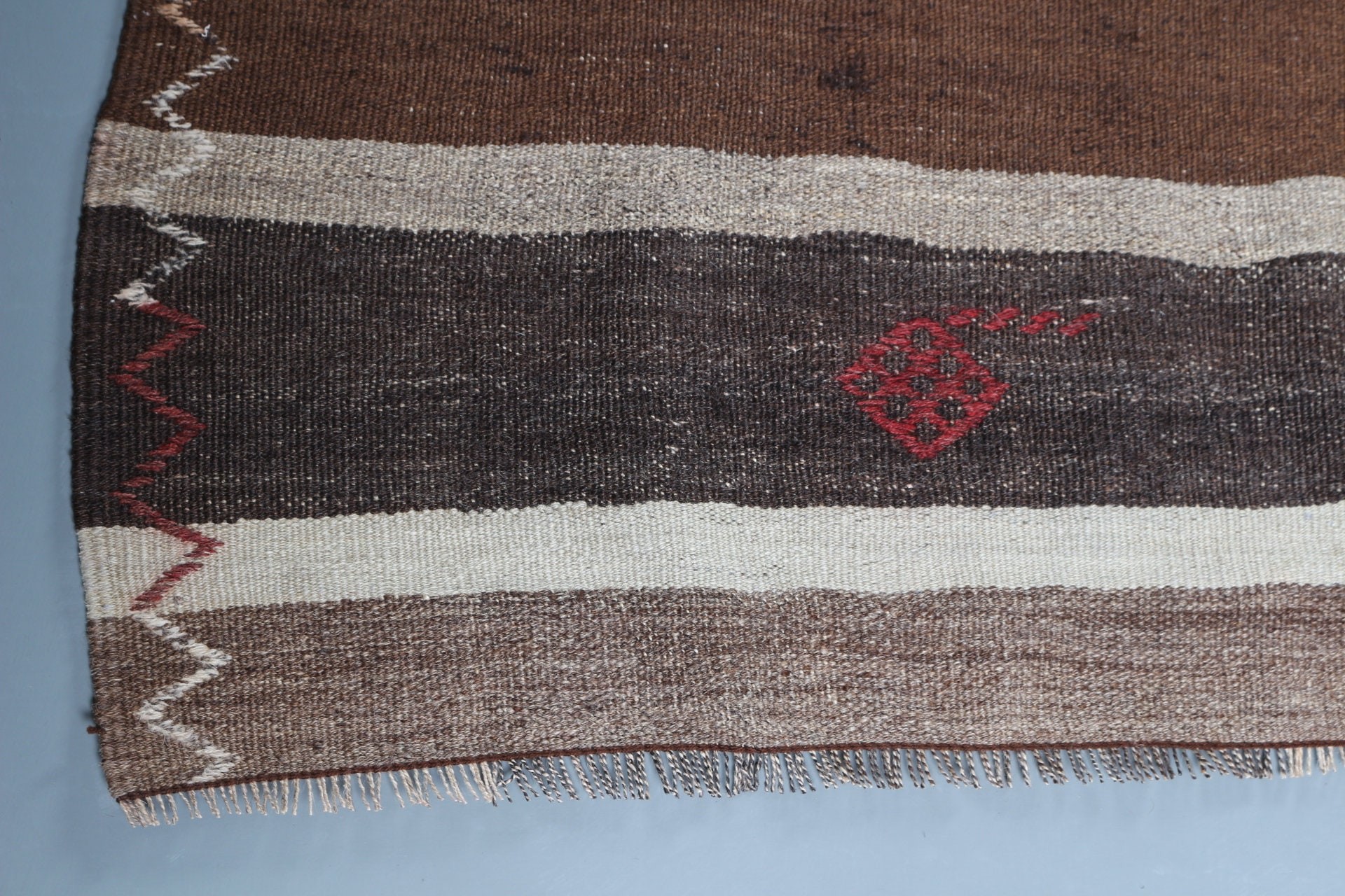 7x9.7 ft Büyük Halı, Yatak Odası Halıları, Soluk Halı, Bej Yer Halısı, Kilim, Vintage Halı, Havalı Halılar, Ev Dekor Halısı, Yemek Odası Halısı, Türk Halısı