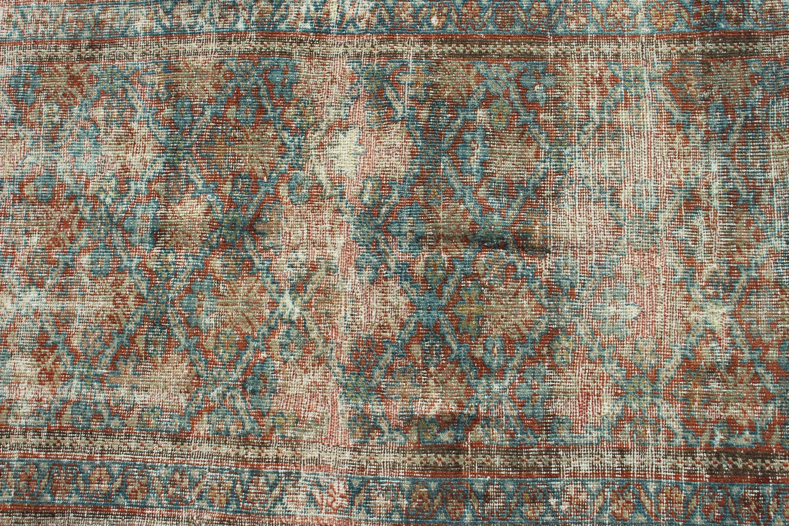 Bohem Halısı, Anadolu Halıları, Türk Halıları, Vintage Halı, 3,4x6,5 ft Accent Halı, Vintage Accent Halı, Oushak Halıları, Kahverengi Boho Halısı, Giriş Halısı