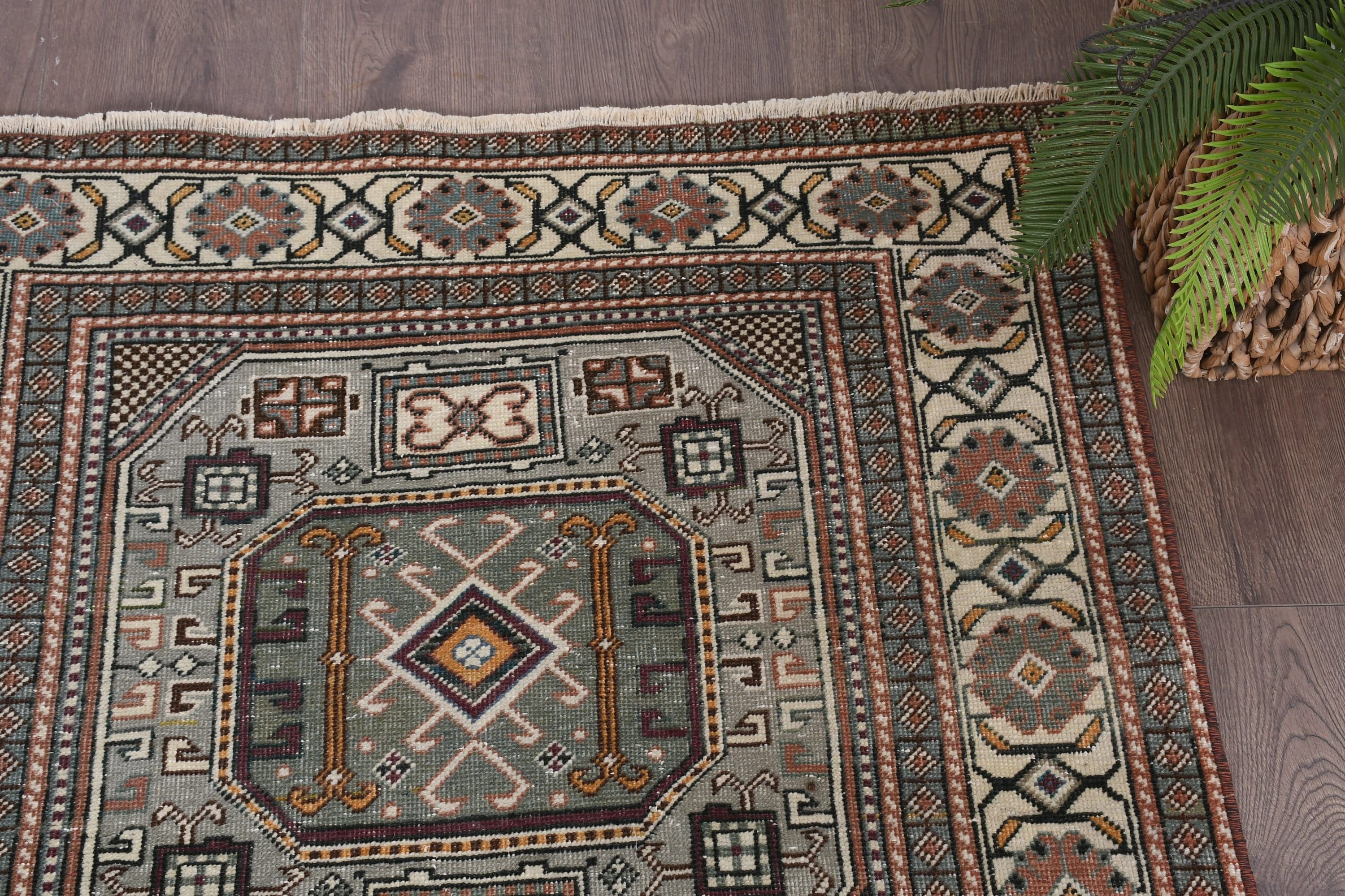 Cool Halılar, 3.2x6.2 ft Accent Halı, Türk Halısı, Antika Halı, Çocuk Odası Halısı, Yatak Odası Halısı, Mutfak Halıları, Gri Mutfak Halısı, Vintage Halı