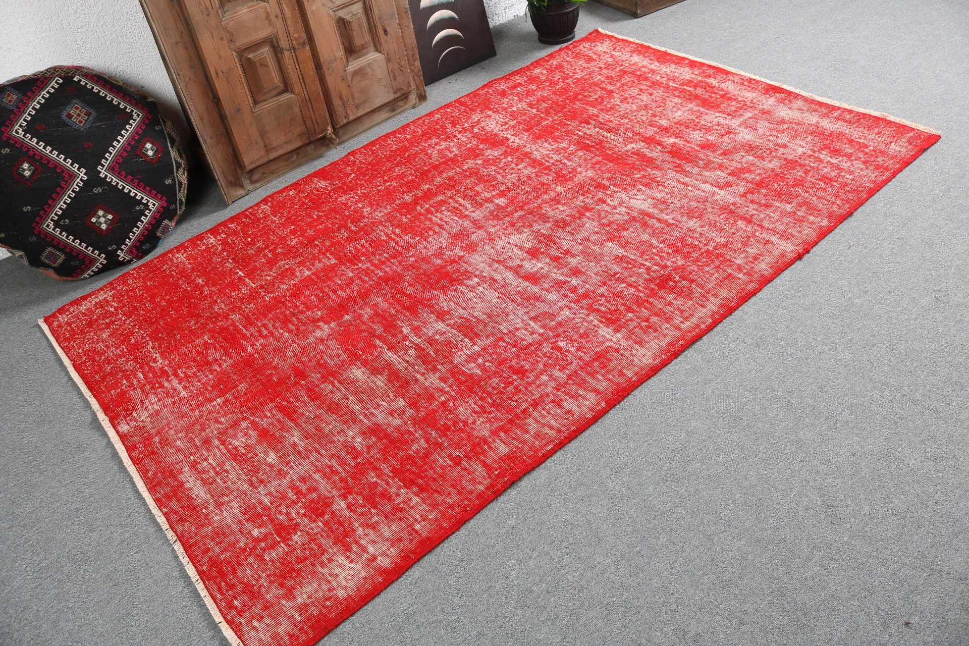 Nursery Rug, Living Room Rugs, 4.8x7.7 ft Area Rug, Red Bedroom Rug, Oriental Rug, Neutral Rugs, Decorative Rug, Turkish Rugs, Vintage Rugs