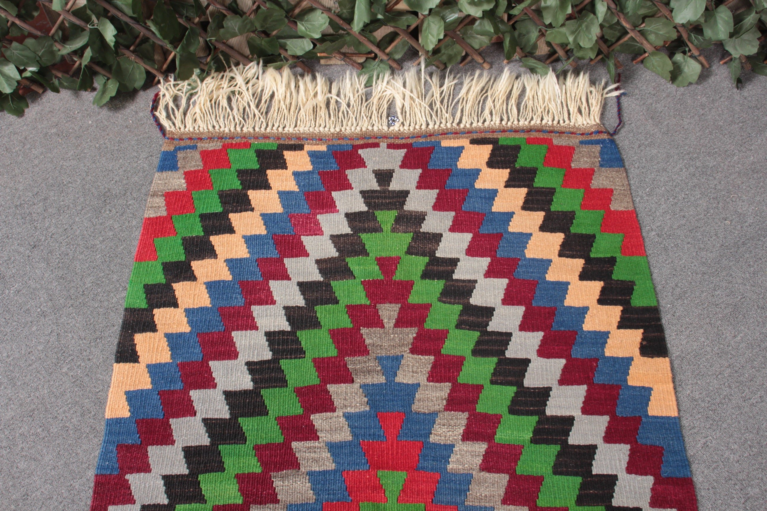 Türk Halısı, Yer Halısı, Vintage Halılar, Duvara Asılı Halılar, Gökkuşağı Ev Dekorasyonu Halıları, Yatak Odası Halıları, Kilim, Mutfak Halıları, 2,8x4,3 ft Küçük Halılar