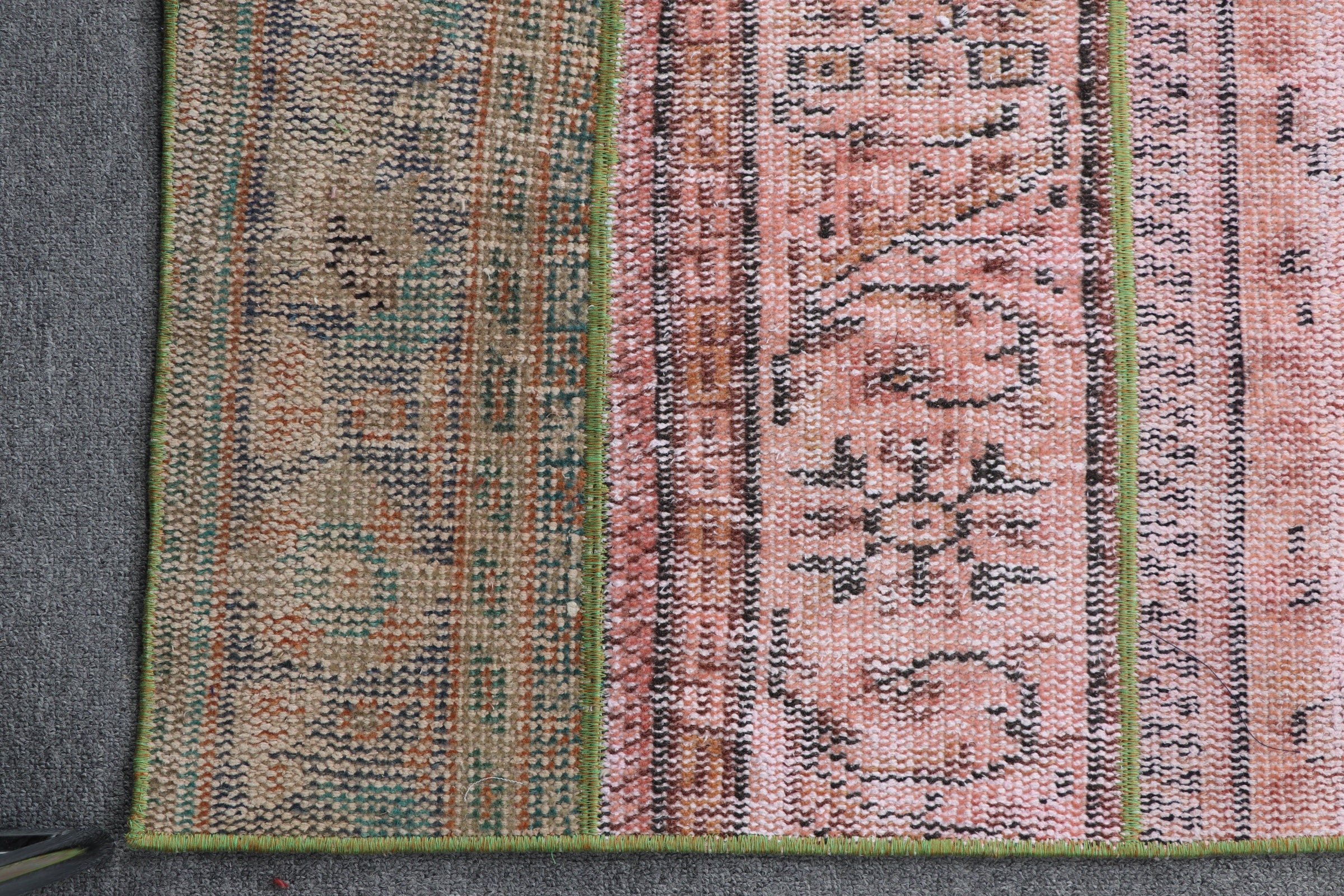 Vintage Halı, Anadolu Halısı, Yatak Odası Halıları, Çocuk Halısı, Pembe 3.1x6.2 ft Accent Halı, Yatak Odası Halıları, Türk Halısı, Yer Halıları