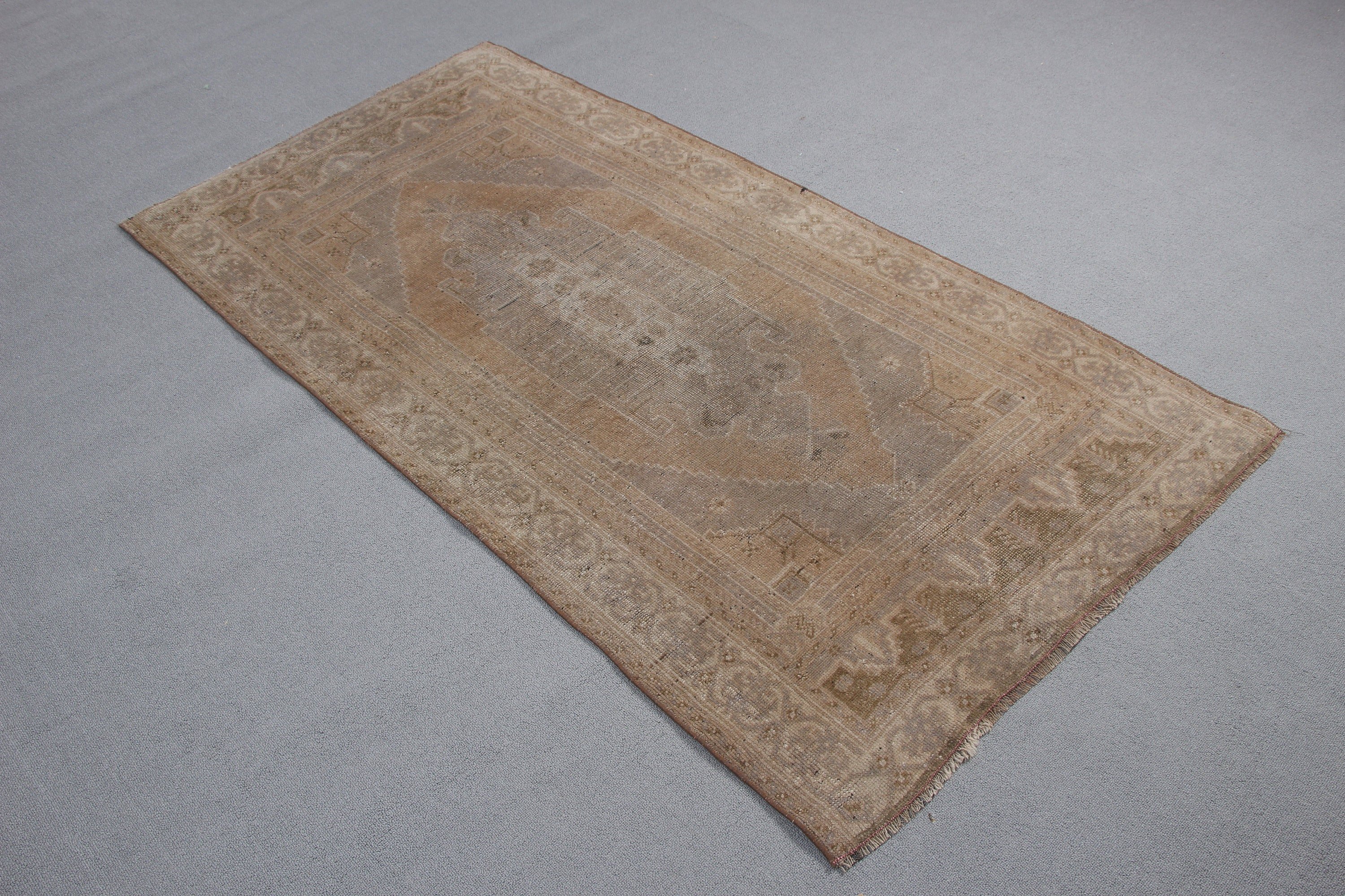 Beige Antique Rugs, Kitchen Rug, Turkish Rugs, Rugs for Vintage Accent, 3.2x6.1 ft Accent Rugs, Nursery Rug, Vintage Rugs, Antique Rug