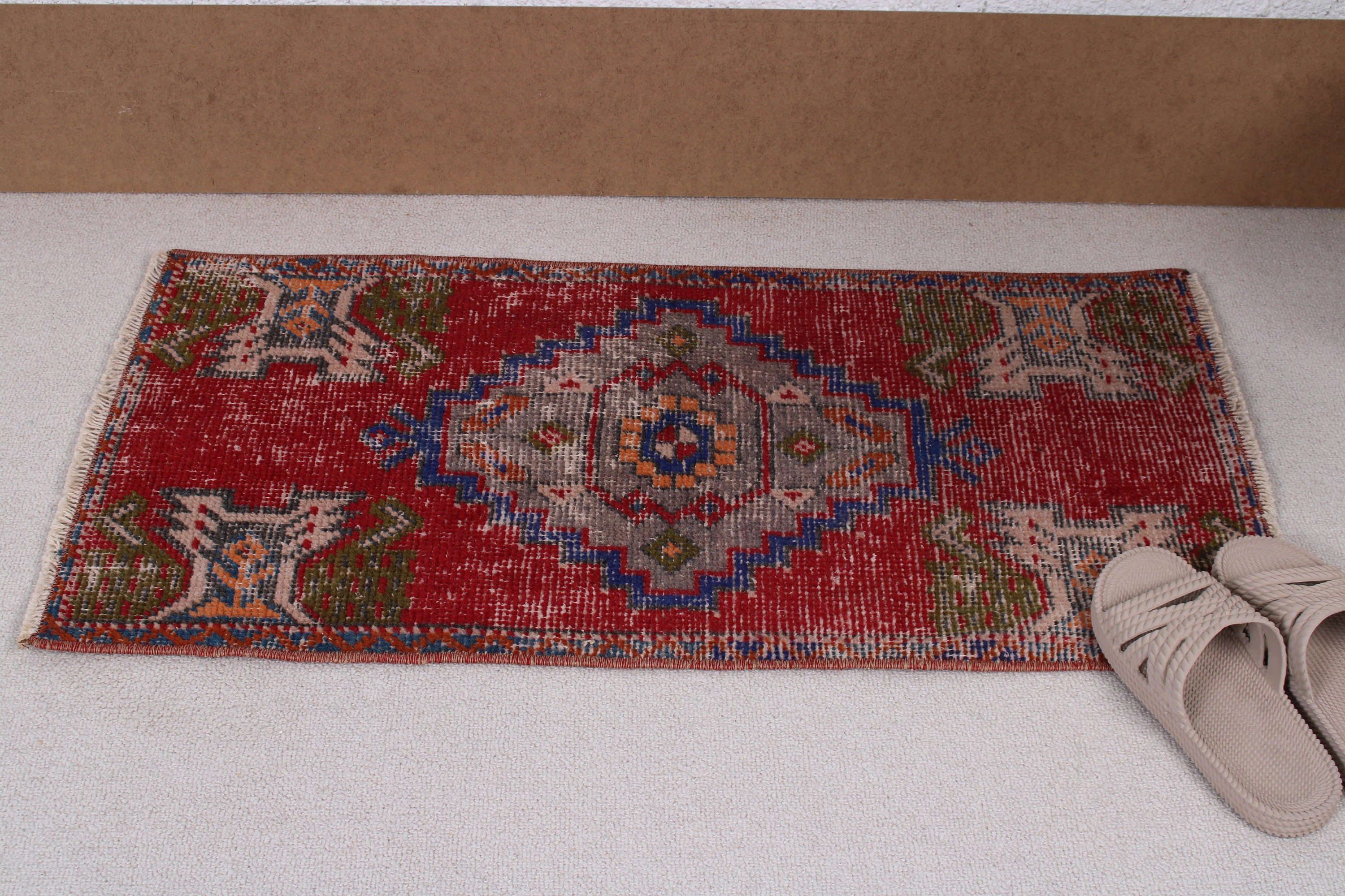 Yatak Odası Halıları, Kırmızı Lüks Halılar, Mutfak Halısı, 1,5x3 ft Küçük Halı, Türk Halısı, Vintage Halılar, Banyo Halıları, Küçük Boho Halıları, Havalı Halı