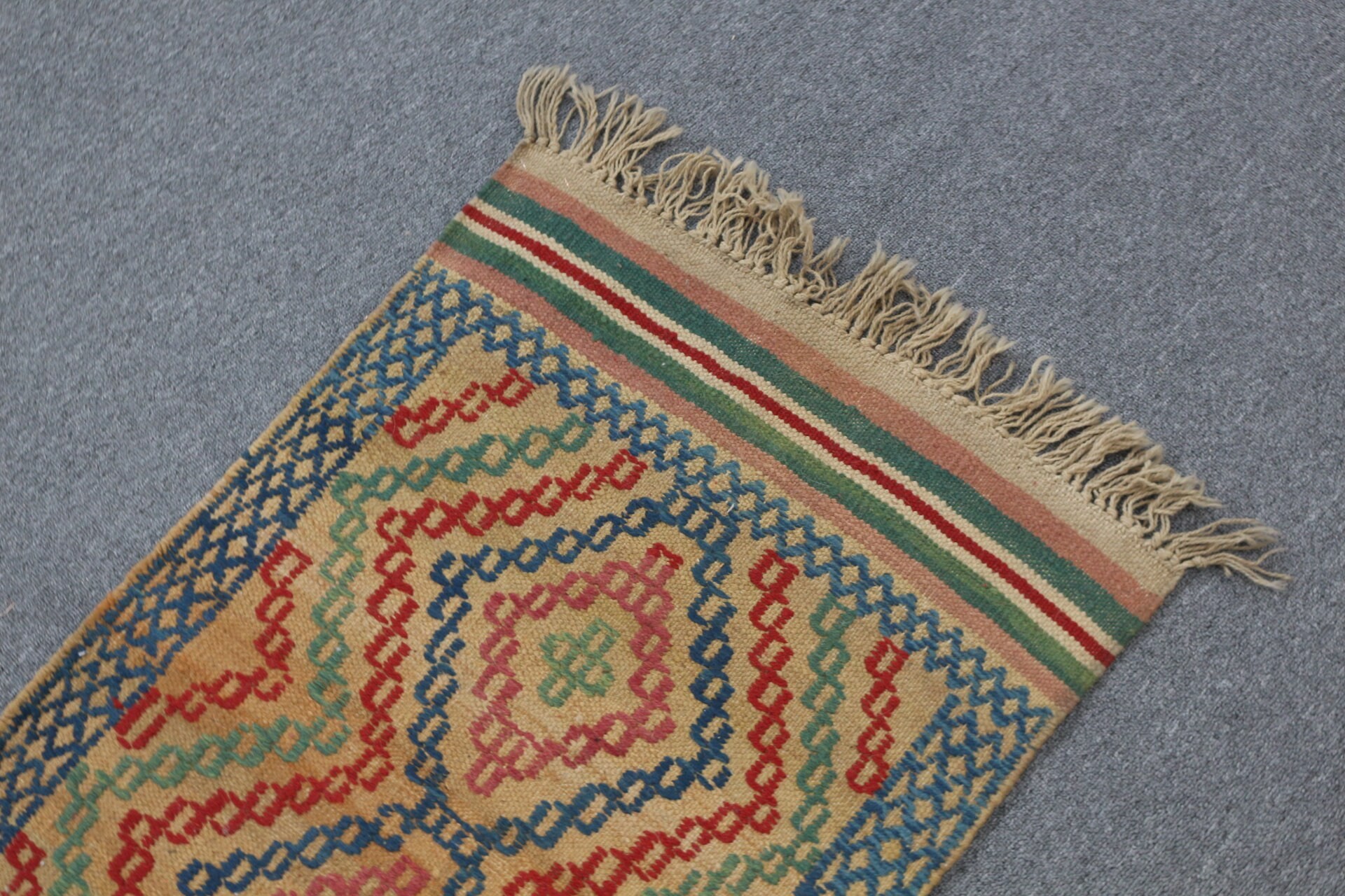 Kapı Paspası Halıları, Türk Halıları, Kilim, Giriş Halısı, 1,9x3 ft Küçük Halılar, Banyo Halısı, Mutfak Halıları, Kahverengi Soğuk Halı, Oushak Halıları, Vintage Halı