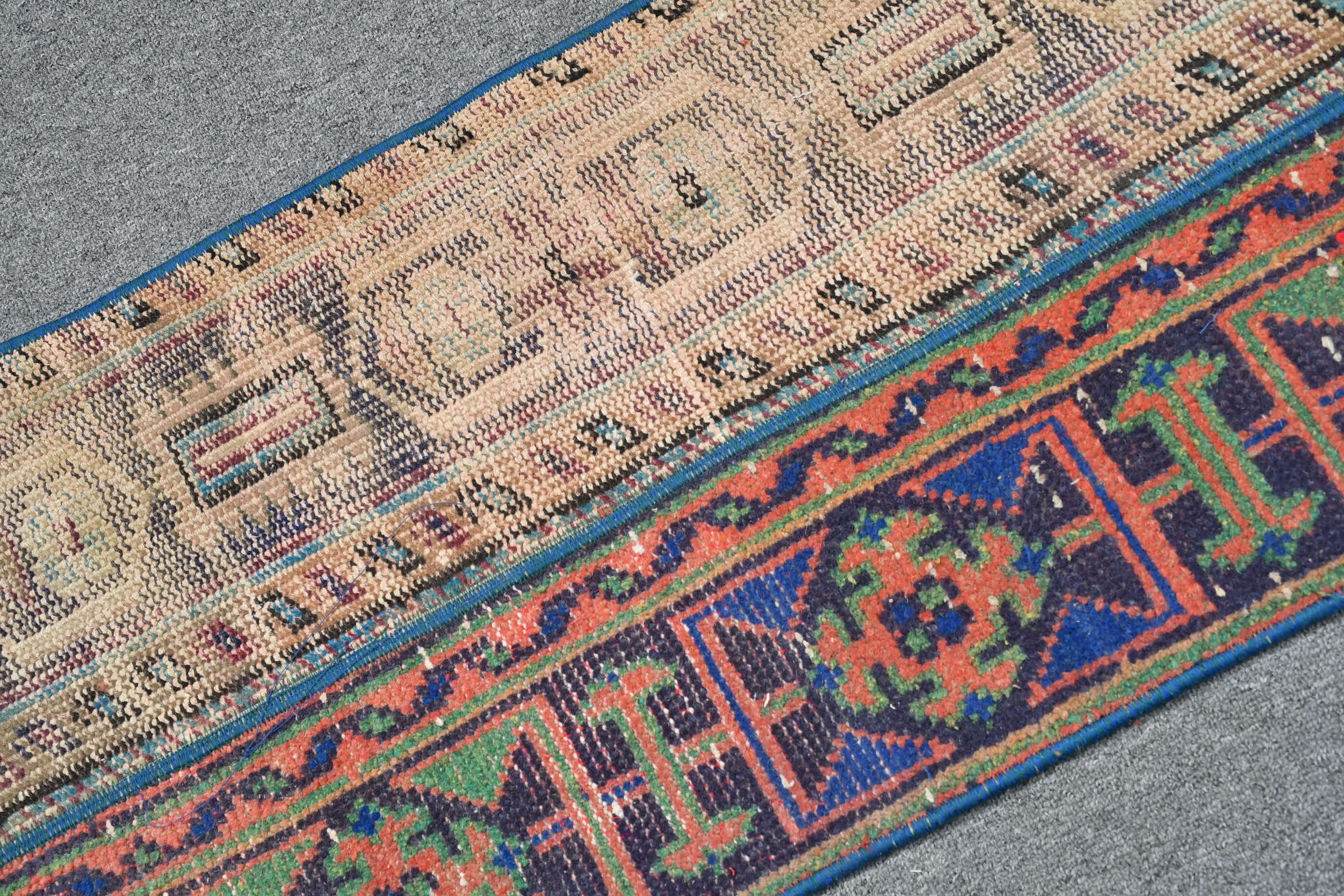 Green Bedroom Rug, Anatolian Rug, Turkish Rug, Vintage Rugs, Moroccan Rugs, 1.5x3.2 ft Small Rug, Car Mat Rug, Custom Rug, Bathroom Rug