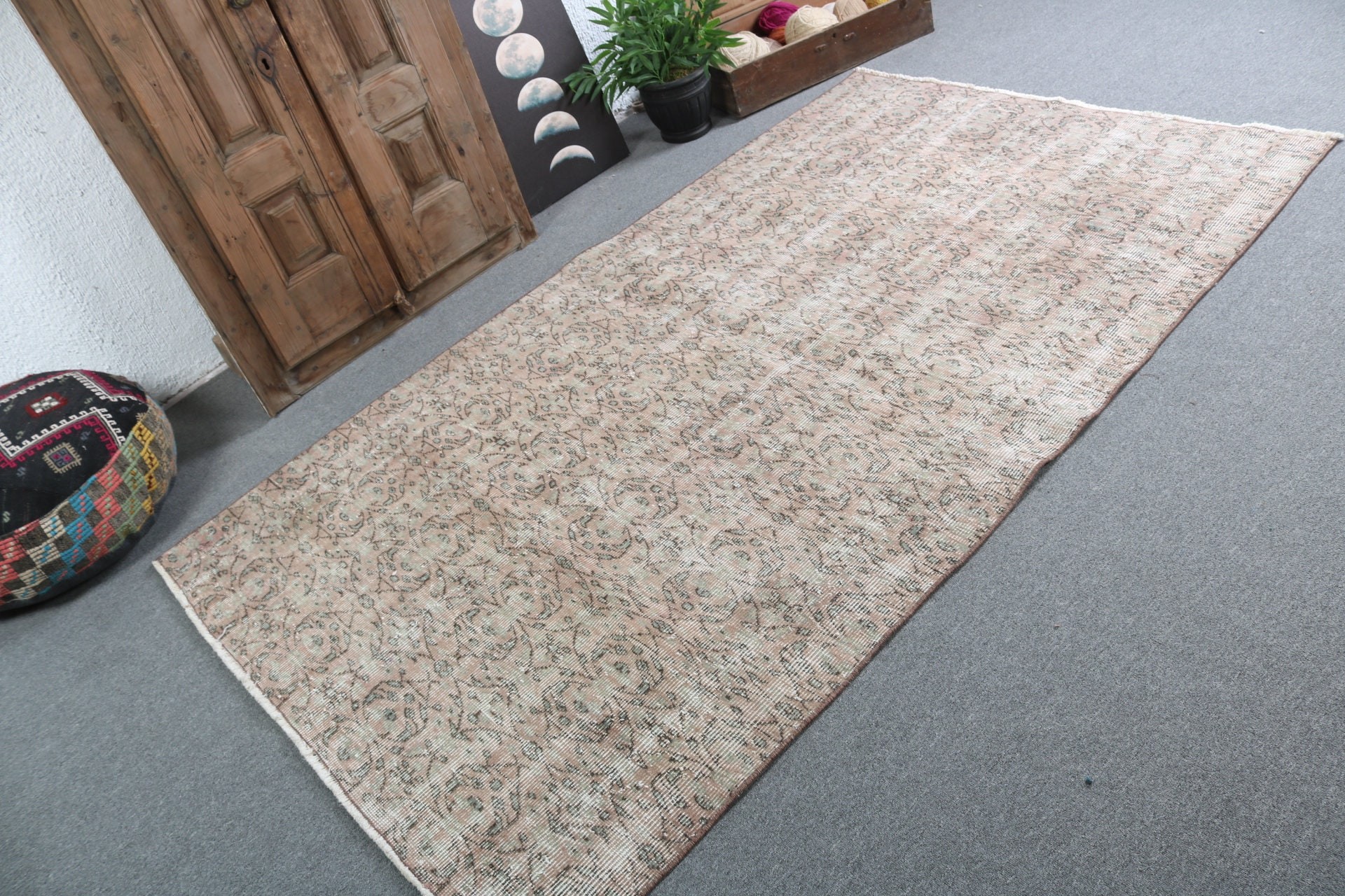 Çocuk Halısı, Kahverengi Mutfak Halıları, Boho Alanı Halıları, Egzotik Halı, Türk Halısı, Yer Halıları, Geometrik Halılar, Vintage Halılar, 4,7x7,8 ft Alan Halısı