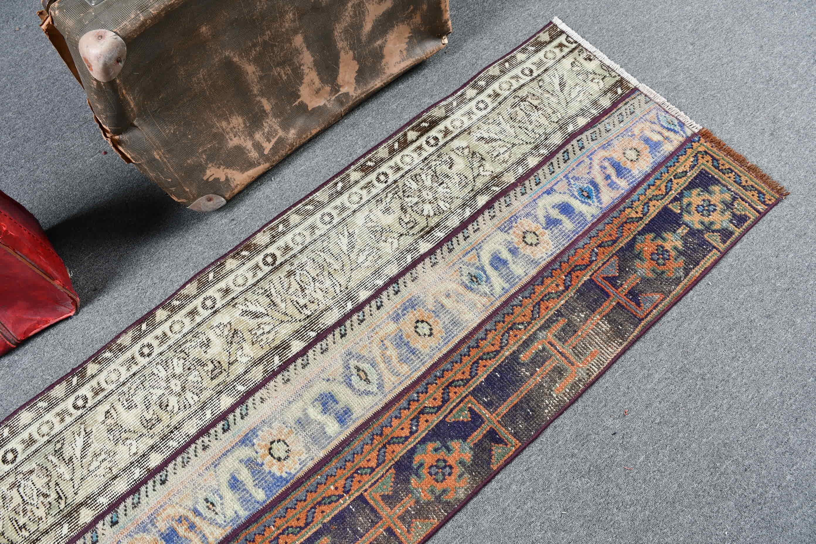 Antik Halı, Türk Halı, 66x200 cm Yolluk Halı, Yeşil Fas Halı, Koridor Halı, Koridor Halı, Merdiven Halı, Yolluk Halı, Koridor Halı