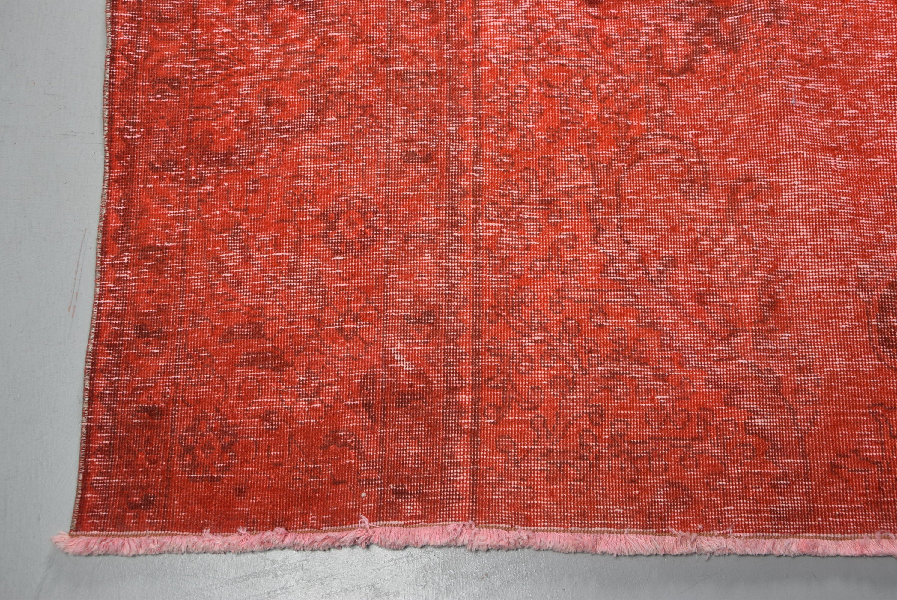 Living Room Rug, 9.3x7.5 ft Large Rug, Muted Rug, Dining Room Rug, Red Home Decor Rug, Vintage Rugs, Turkish Rugs, Floor Rugs