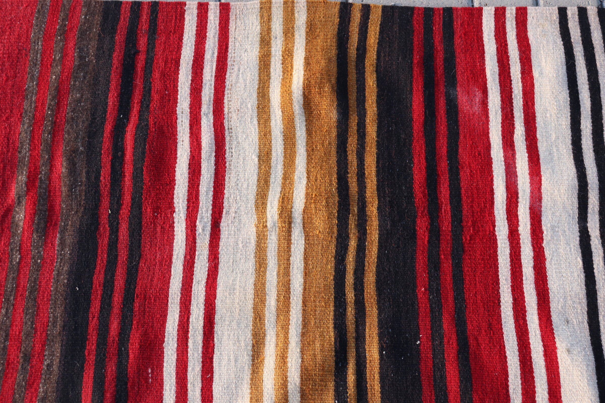 Kitchen Rug, Vintage Rug, Eclectic Rug, Kilim, Floor Rug, Red Wool Rugs, Anatolian Rug, Hallway Rugs, 2.3x11.2 ft Runner Rugs, Turkish Rugs