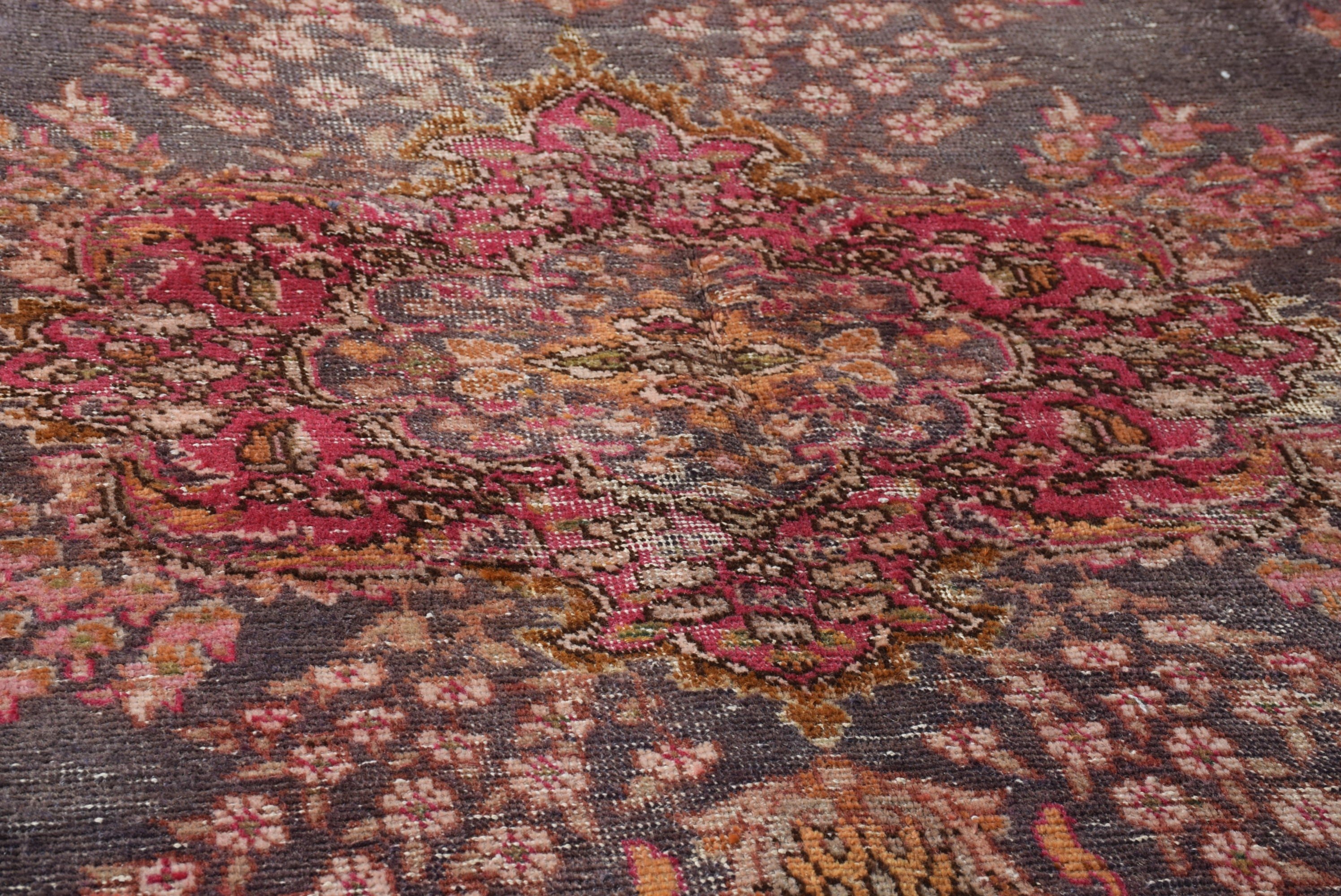 Pink Bedroom Rug, Rugs for Kitchen, Floor Rugs, Kitchen Rug, Vintage Rug, 4.7x7.3 ft Area Rug, Turkish Rugs, Boho Rug
