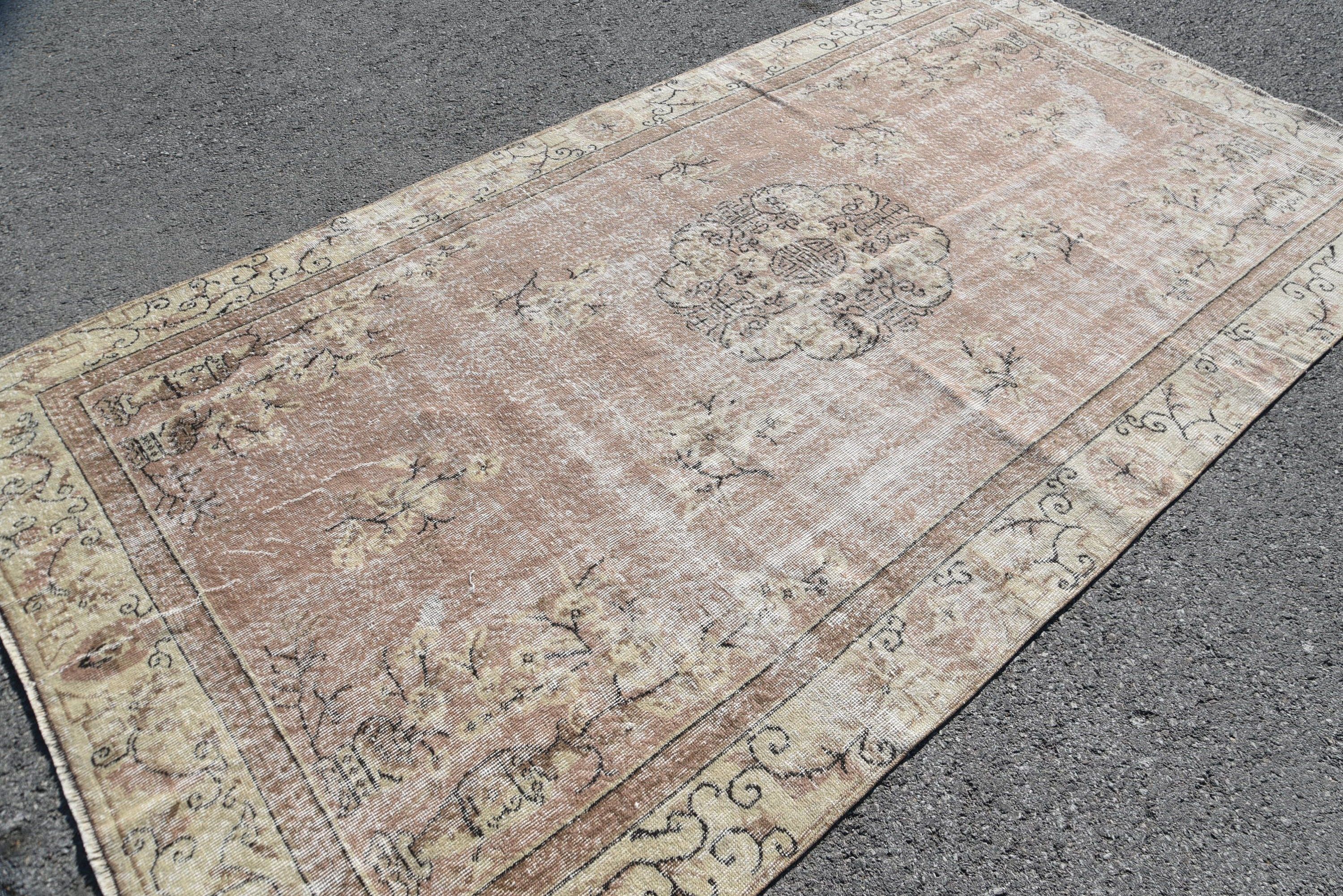 Living Room Rug, Kitchen Rugs, Turkish Rugs, Bedroom Rug, Oriental Rugs, Rugs for Living Room, 5.7x10.4 ft Large Rug, Art Rug, Vintage Rugs