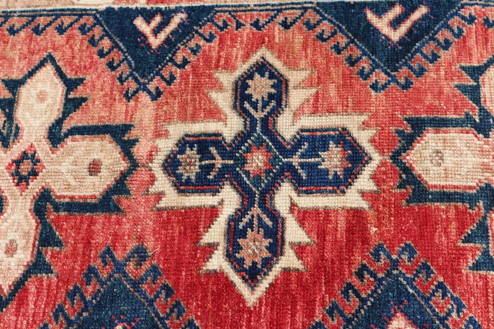 Turkish Rugs, Blue Anatolian Rugs, Oushak Rug, Nursery Rug, Designer Rug, Indoor Rug, Vintage Rug, 4.2x6.5 ft Area Rug, Bedroom Rug