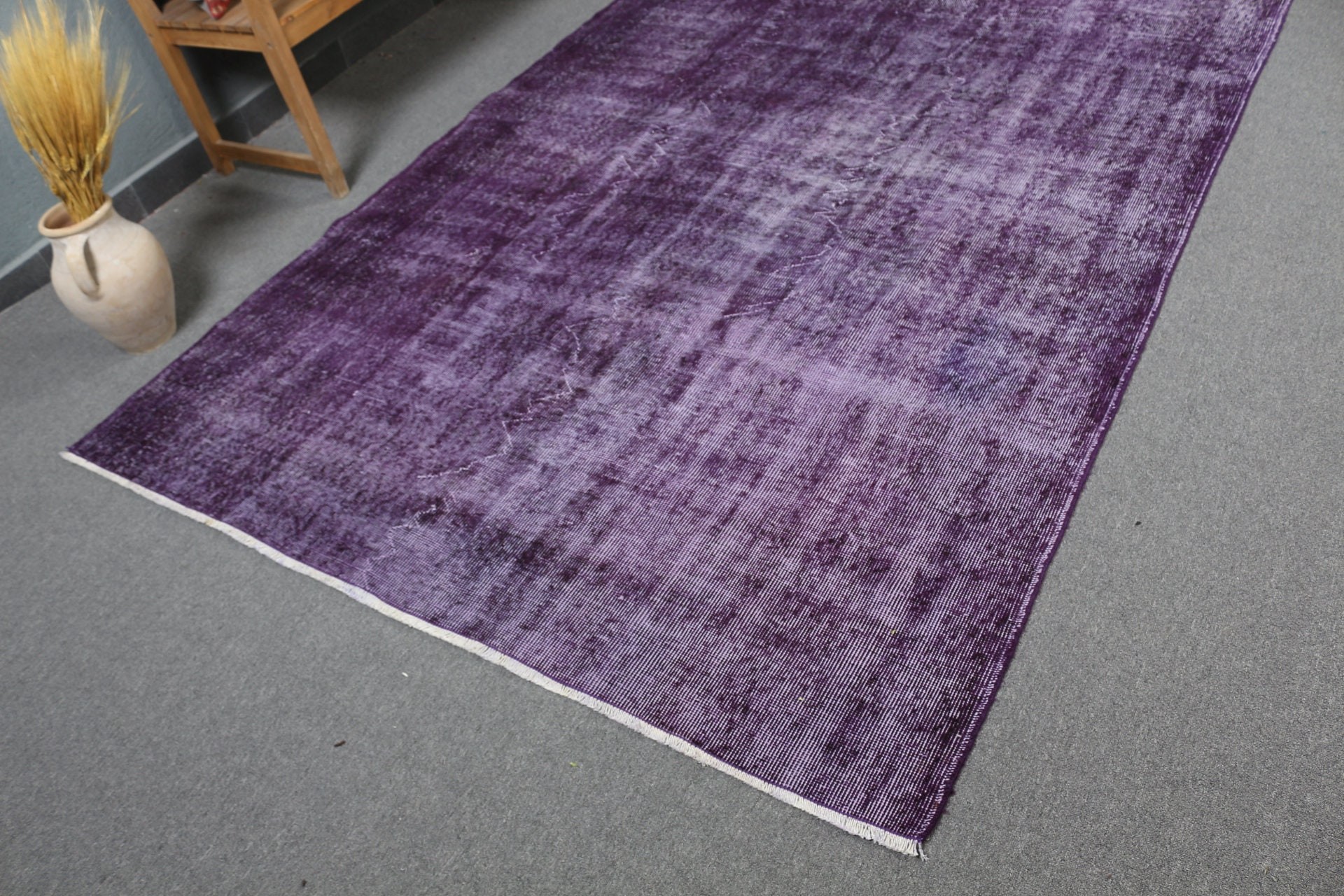 5.9x9.3 ft Large Rugs, Turkish Rug, Dining Room Rug, Cool Rugs, Purple Bedroom Rugs, Rugs for Salon, Tribal Rug, Vintage Rug