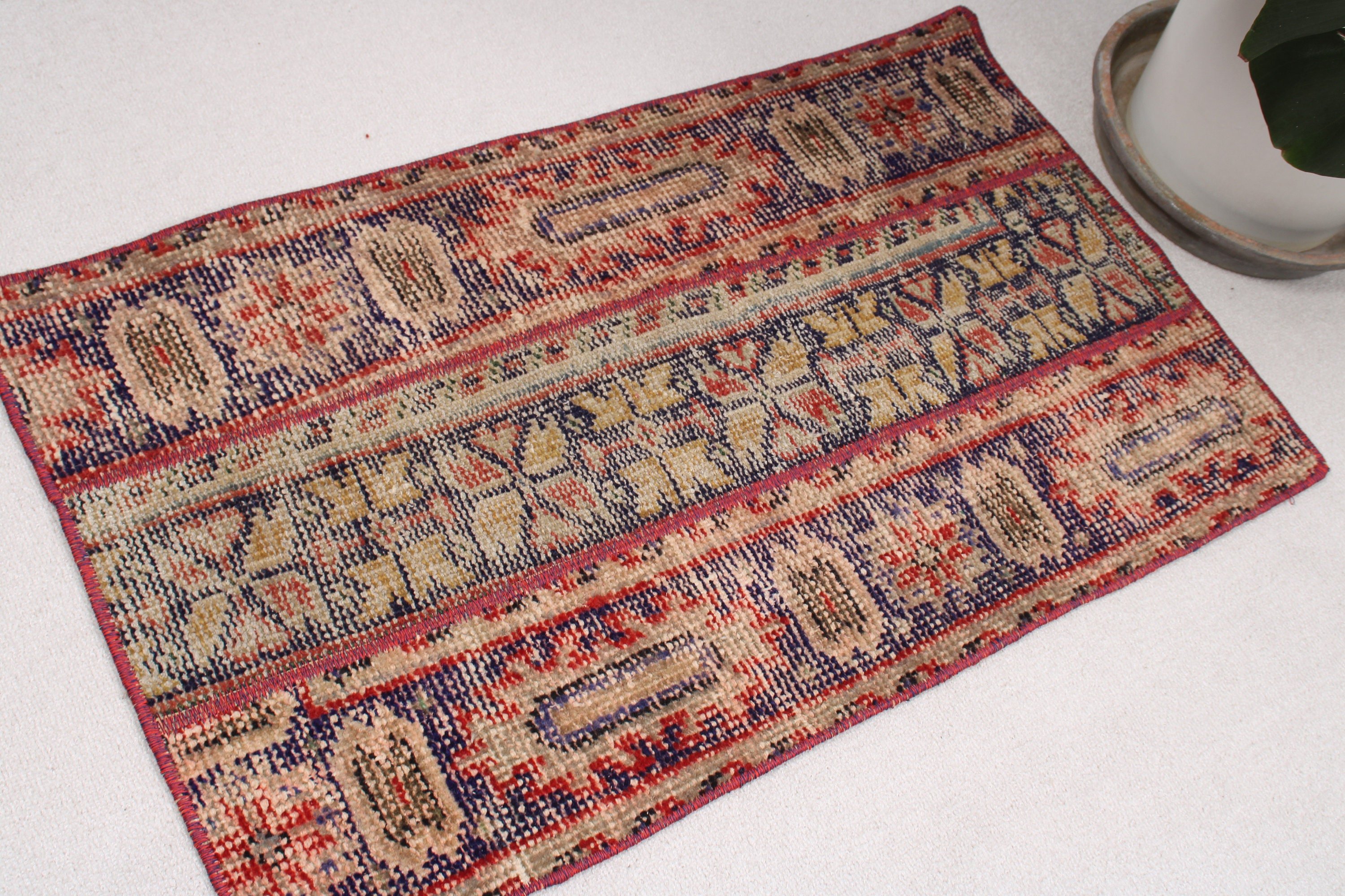 Yatak Odası Halısı, Mavi Oryantal Halı, Oryantal Halılar, Vintage Halı, Türk Halıları, 1.8x3.1 ft Küçük Halılar, Duvara Asılı Halı, Açıklama Halıları