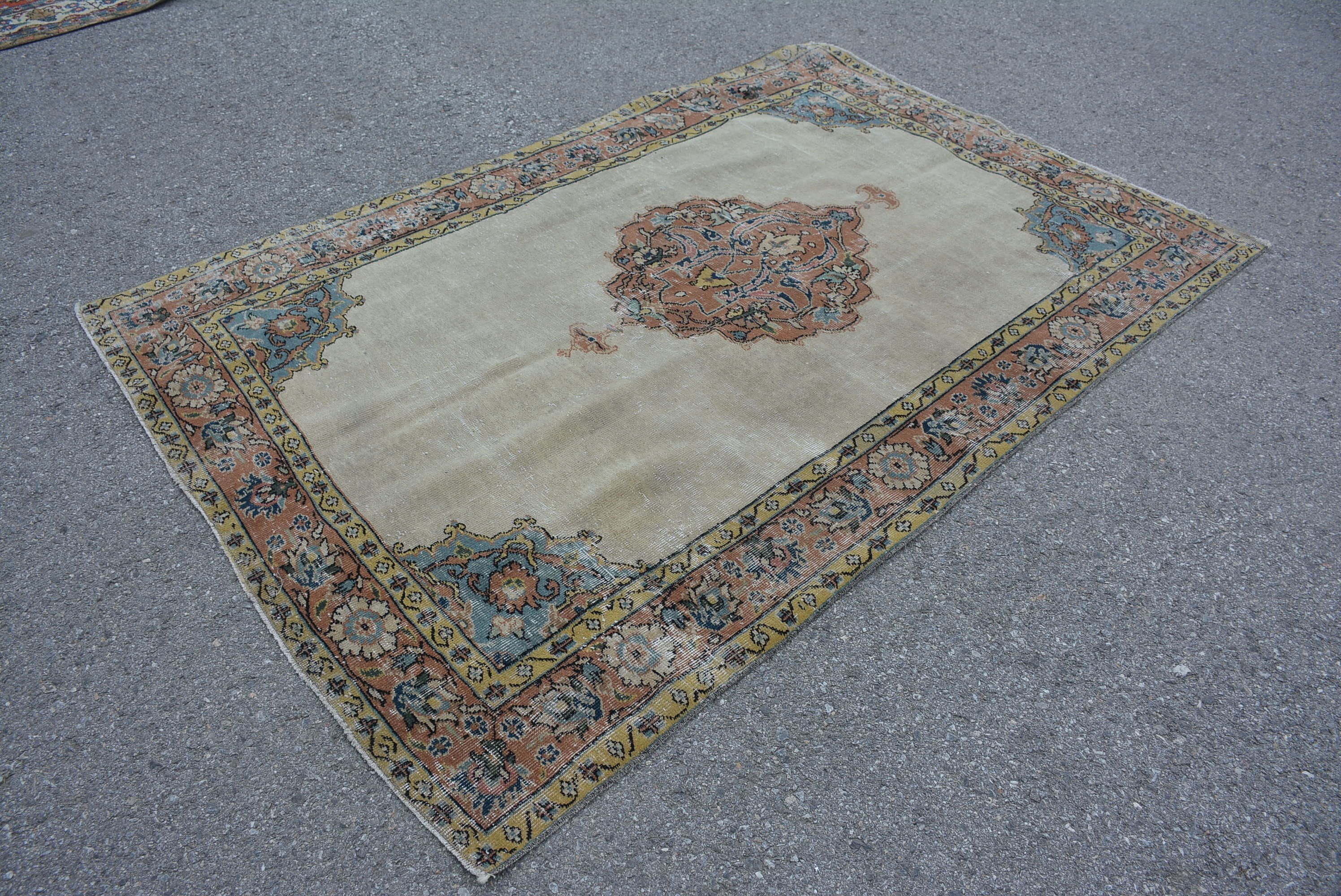 Anadolu Halısı, Çocuk Odası Halıları, Oturma Odası Halısı, Türk Halıları, Vintage Halı, Havalı Halılar, Sessiz Halılar, Yatak Odası Halıları, 4,8x6,9 ft Alan Halısı