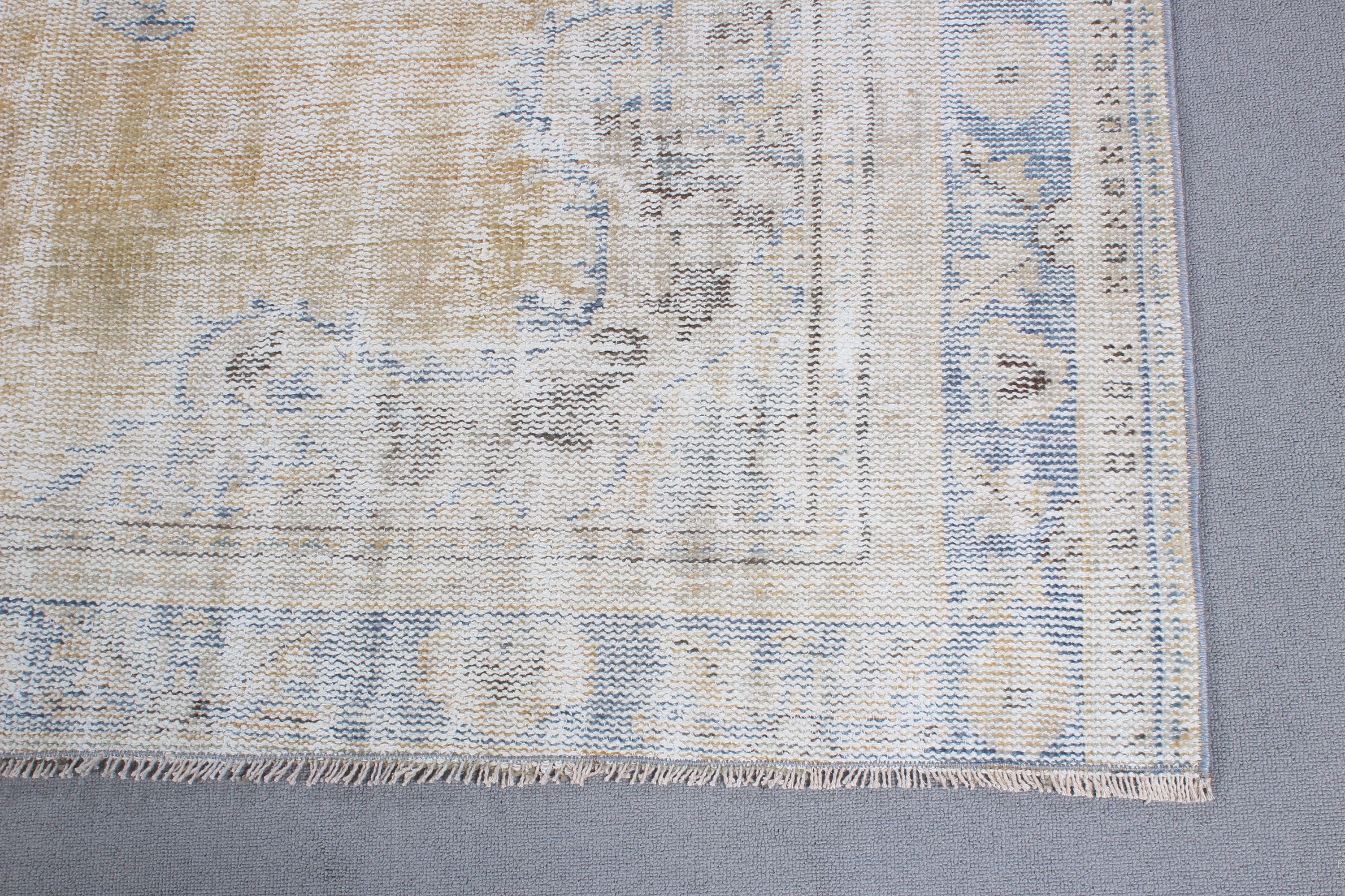 6x8.5 ft Large Rug, Large Vintage Rug, Vintage Rugs, Beige Antique Rug, Neutral Rug, Large Oushak Rugs, Turkish Rugs, Statement Rugs