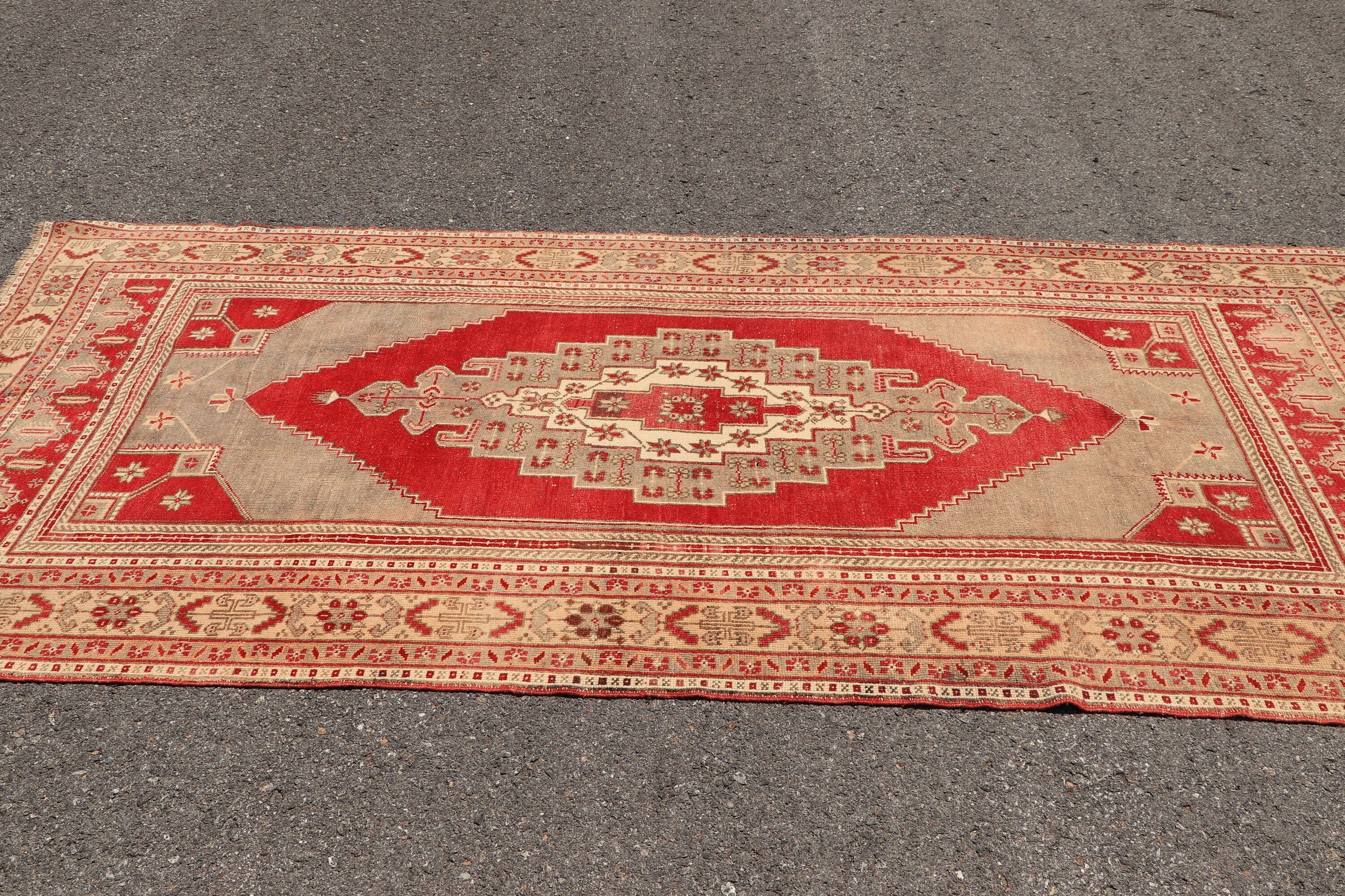 4.8x10.1 ft Large Rug, Rugs for Dining Room, Red Bedroom Rugs, Turkish Rugs, Vintage Rug, Anatolian Rugs, Moroccan Rug, Dining Room Rug