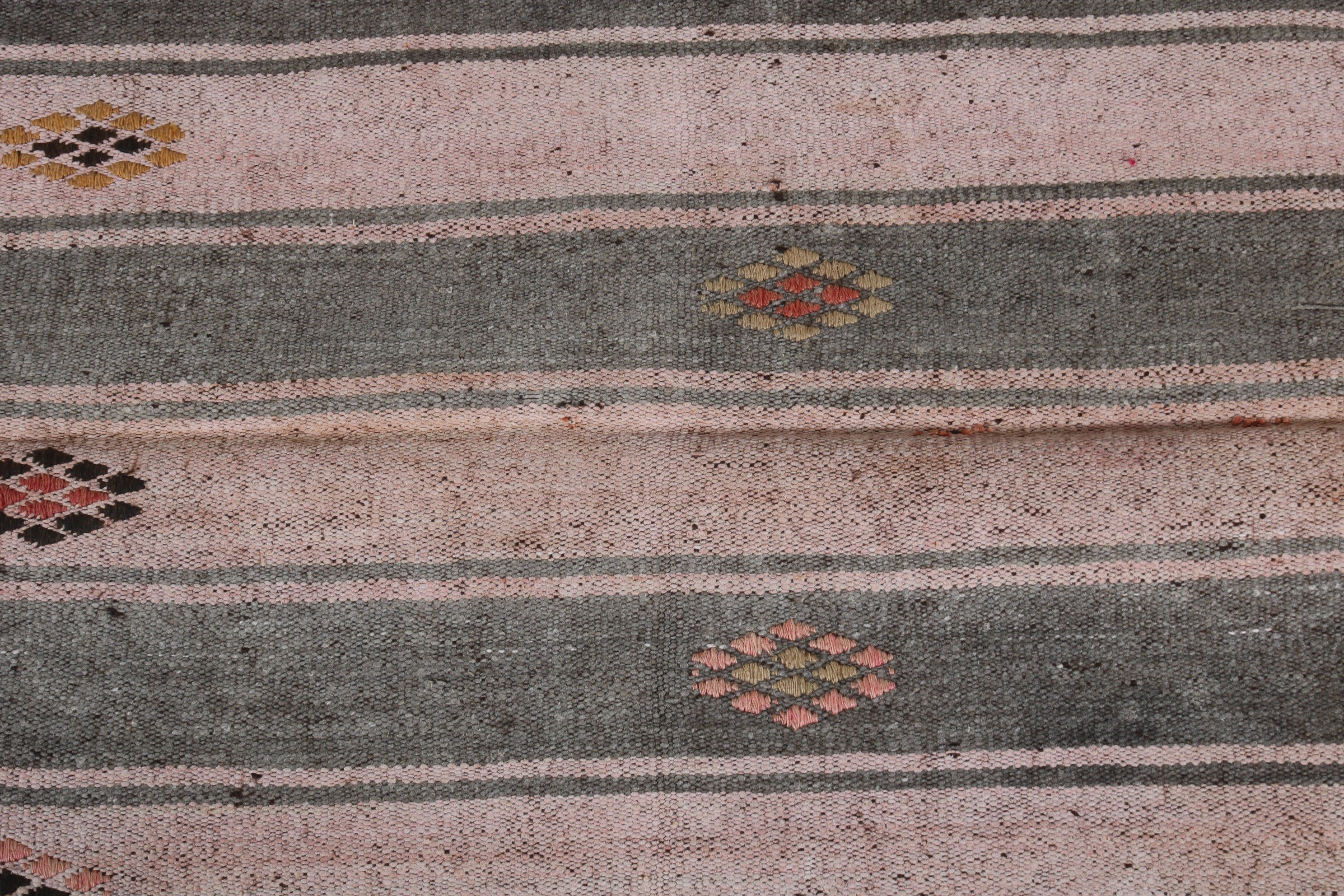 Türk Halıları, Kahverengi Anadolu Halıları, 7,9x3,3 ft Alan Halısı, Eski Halılar, Ev Halısı, Çocuk Halıları, Vintage Halılar, Kilim, Yatak Odası Halısı