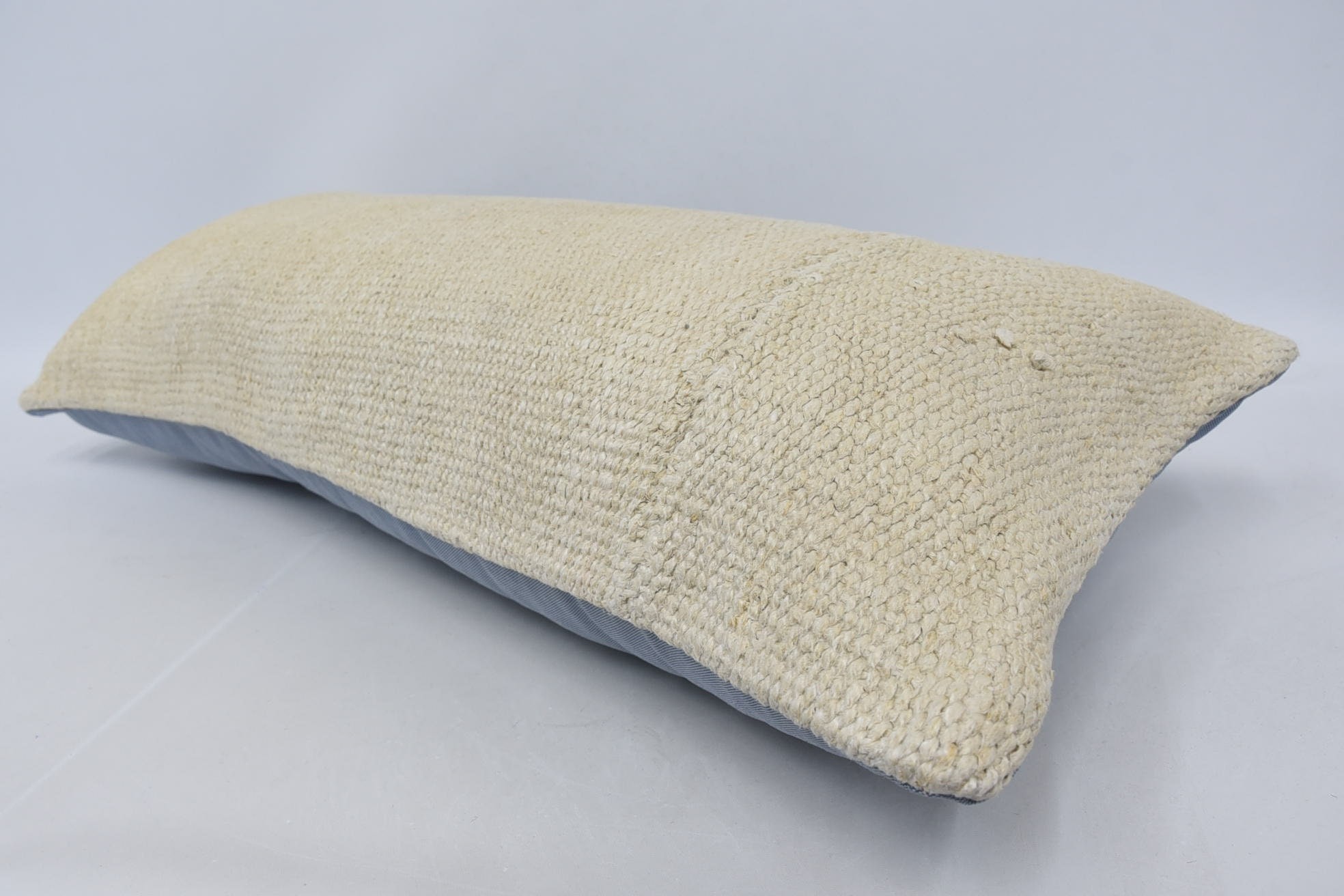 16"x36" White Cushion, Kilim Pillow, Wholesale Pillow Sham, Pillow for Sofa, Traditional Cushion Case, Turkish Pillow