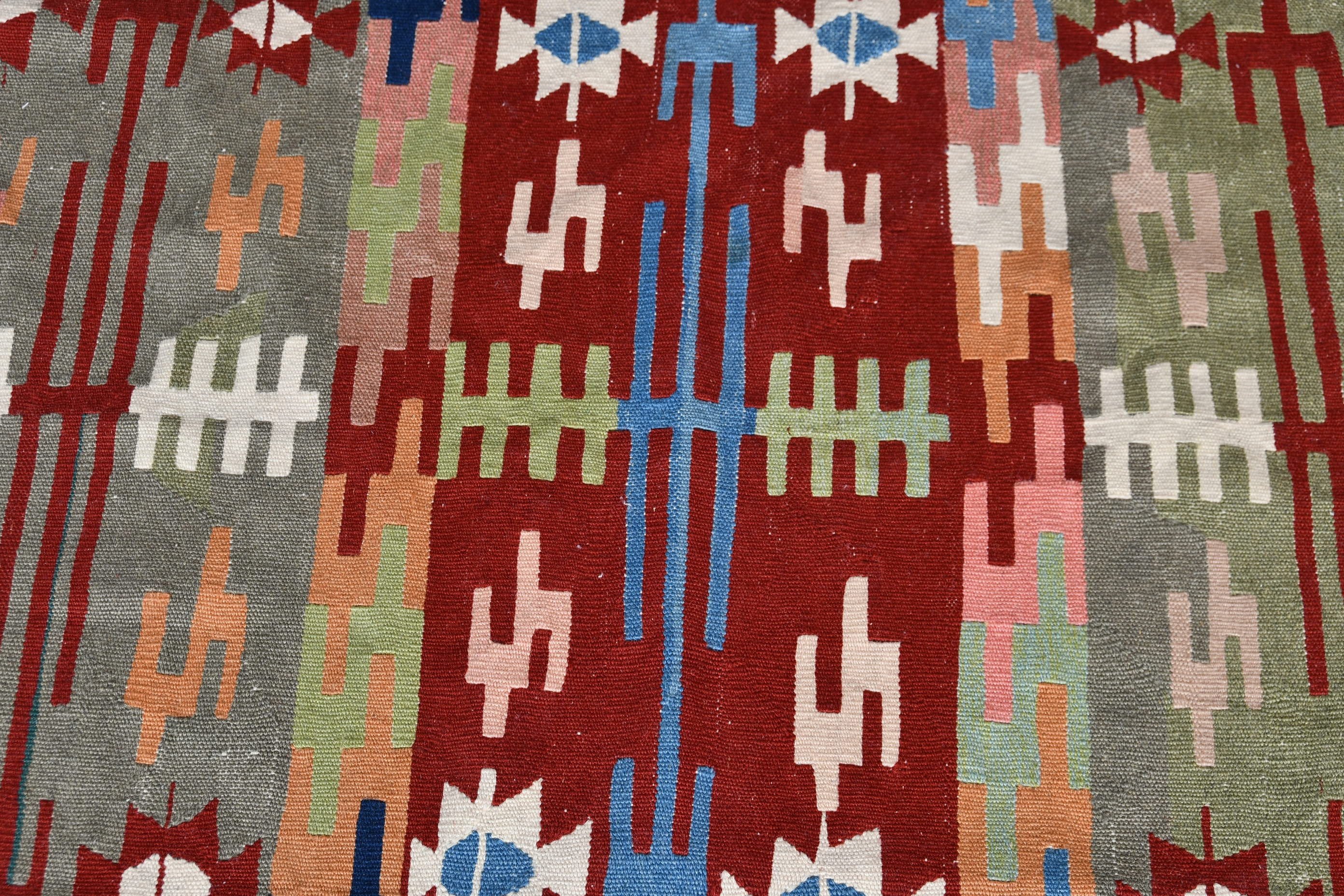 Turuncu Soğuk Halı, Giriş Halısı, Soğuk Halı, Vintage Halılar, 3,7x5,5 ft Accent Halıları, Türk Halısı, Mutfak Halısı, Fas Halısı, Kilim, Giriş Halıları