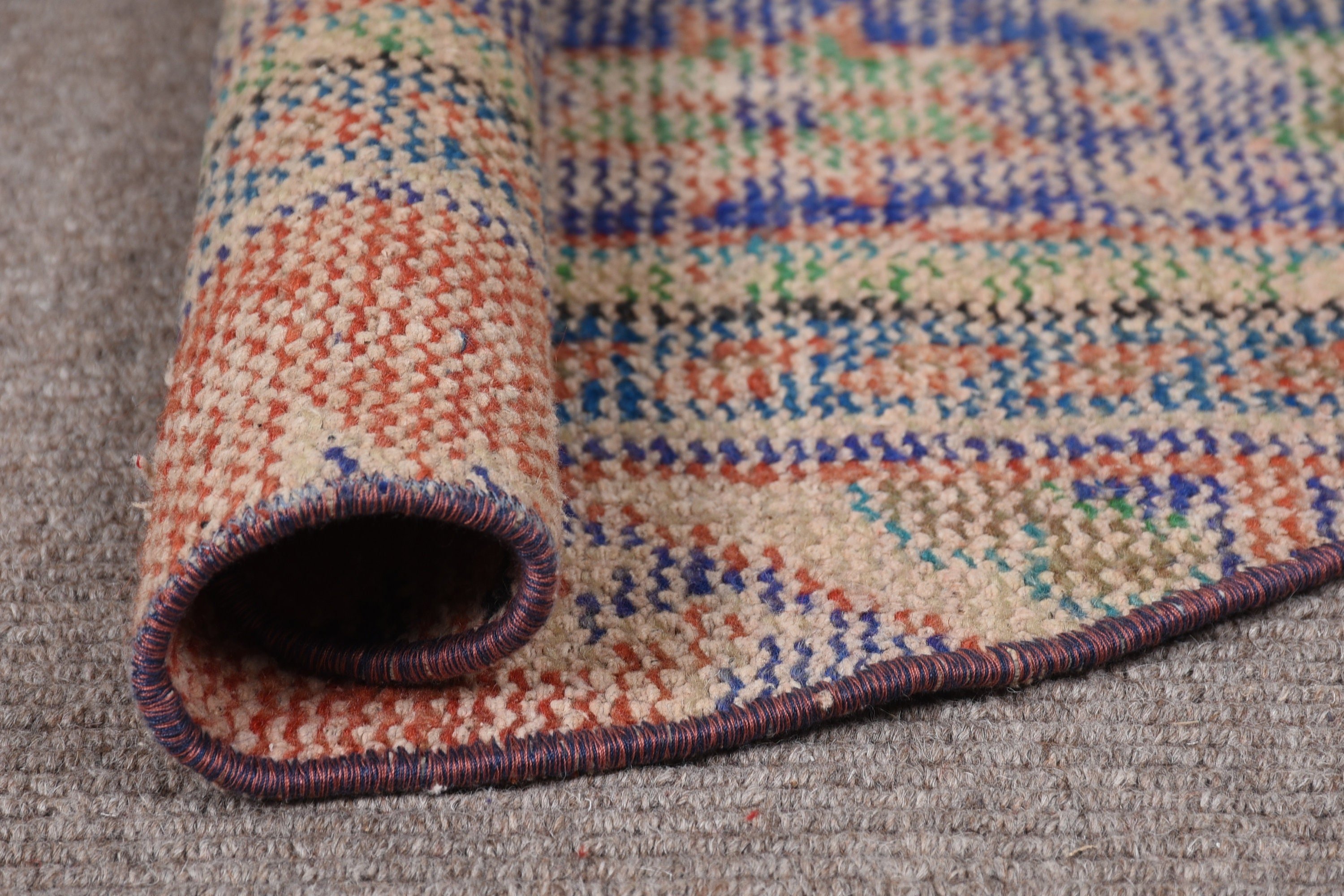 Handwoven Rugs, Cool Rugs, Turkish Rug, Rugs for Entry, Bathroom Rug, 2.5x1.5 ft Small Rugs, Car Mat Rug, Kitchen Rug, Vintage Rug, Art Rug