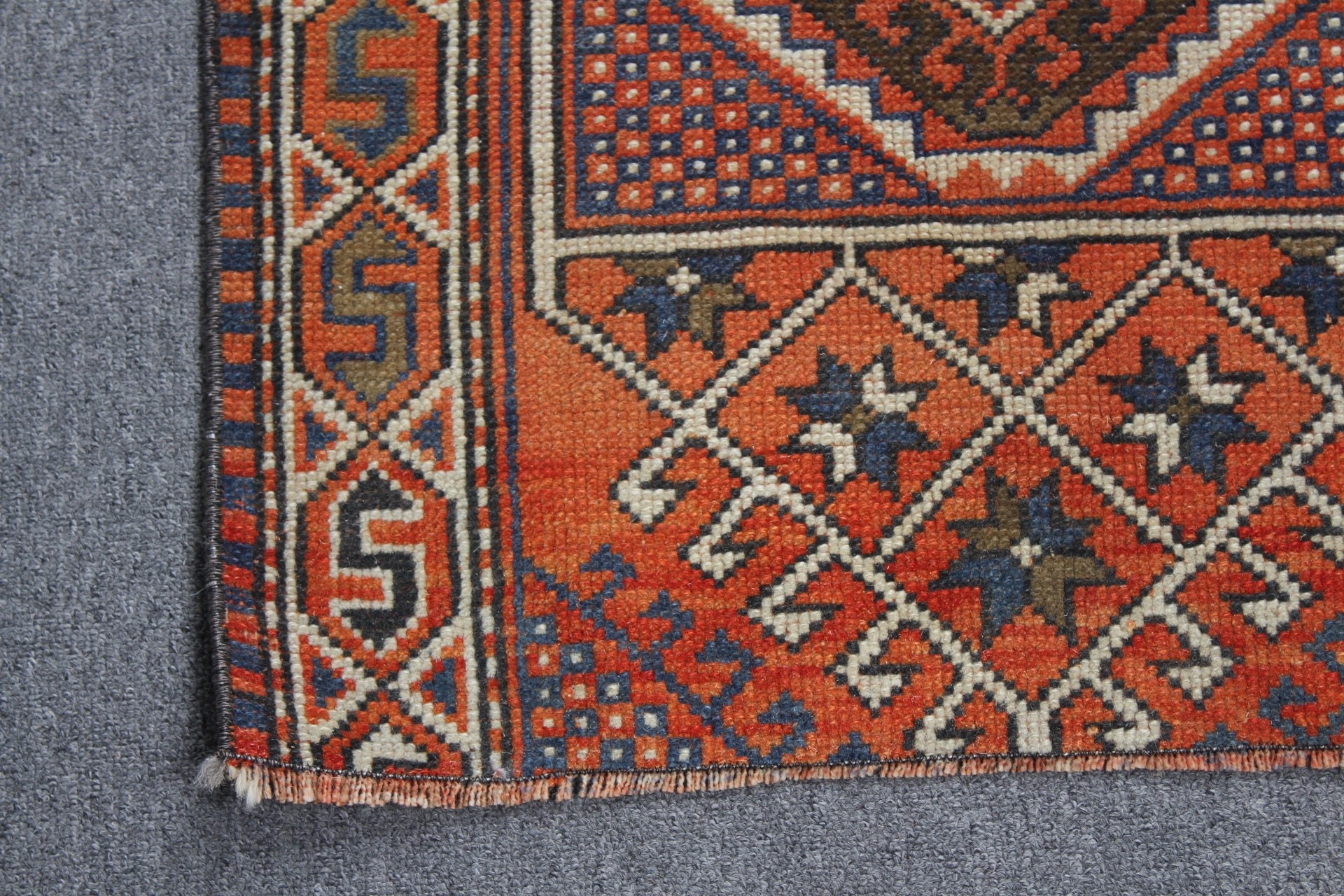 Duvara Asılı Halılar, Ev Dekorasyonu Halısı, Mutfak Halıları, Vintage Halılar, Çocuk Odası Halıları, 2.1x3 ft Küçük Halı, Turuncu Yatak Odası Halısı, Türk Halısı