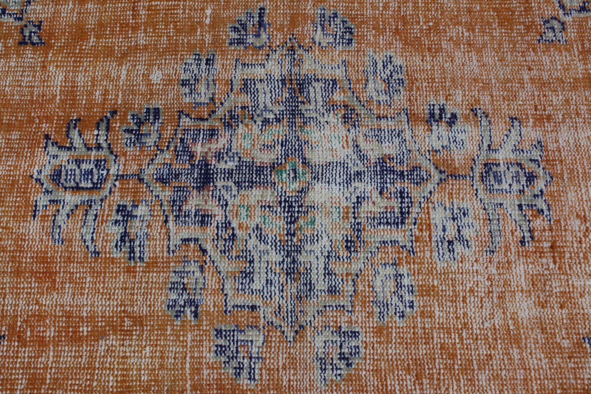 Vintage Halı, Antika Halı, Türk Halıları, Yatak Odası Halıları, Turuncu Mutfak Halısı, Yün Halı, Çocuk Odası Halıları, Araba Paspas Halısı, 2,9x4,5 ft Küçük Halı