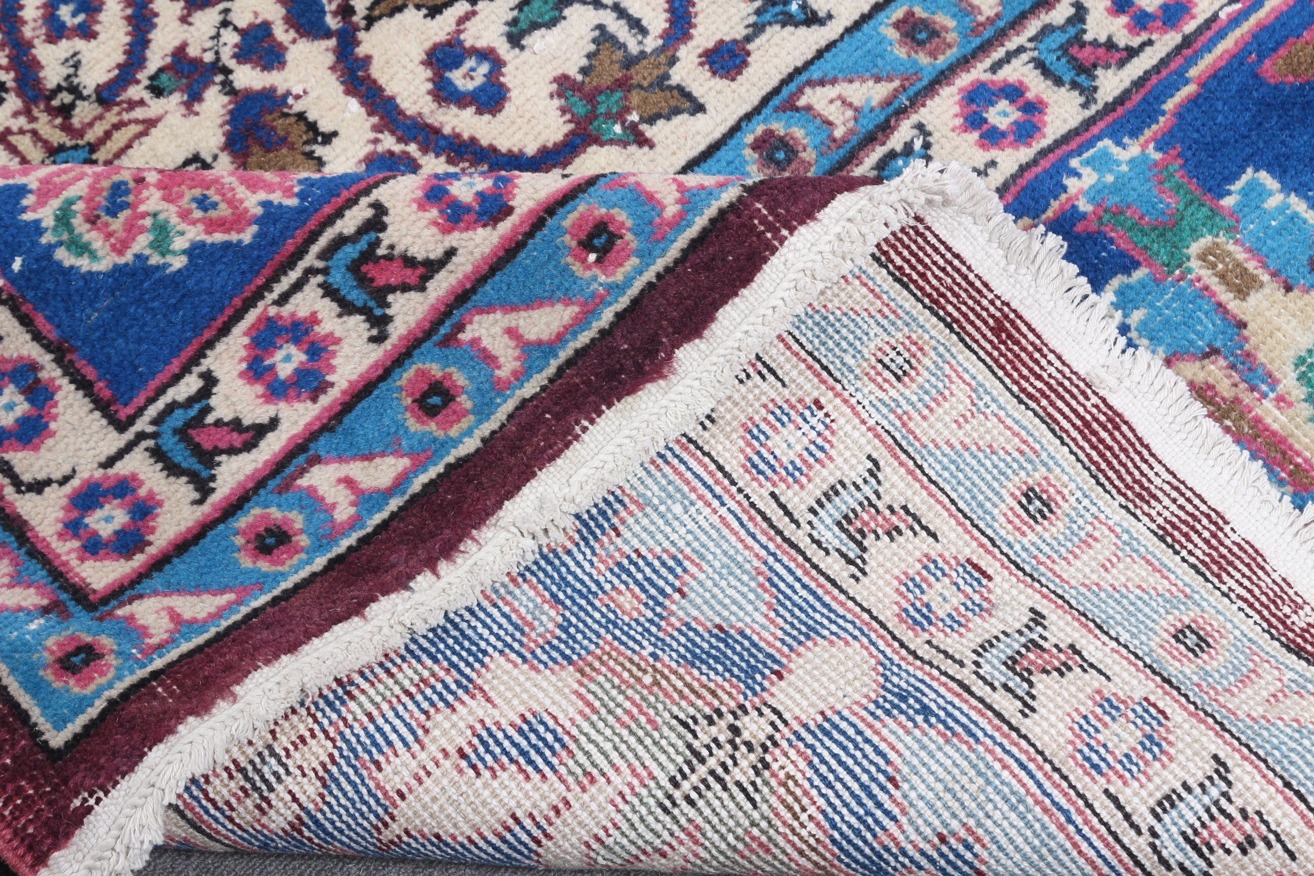 8.8x13.5 ft Oversize Rug, Turkish Rugs, Outdoor Rug, Vintage Rug, Blue Moroccan Rug, Bedroom Rug, Living Room Rug, Saloon Rug