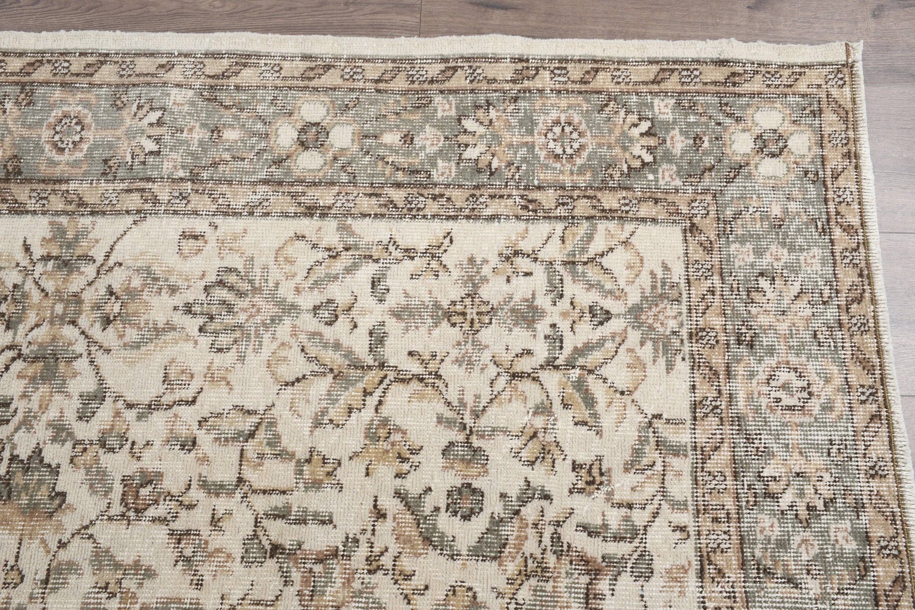 Kitchen Rugs, Vintage Rugs, Beige Antique Rug, Turkish Rugs, 4.7x8.2 ft Area Rug, Floor Rug, Organic Rug, Rugs for Indoor