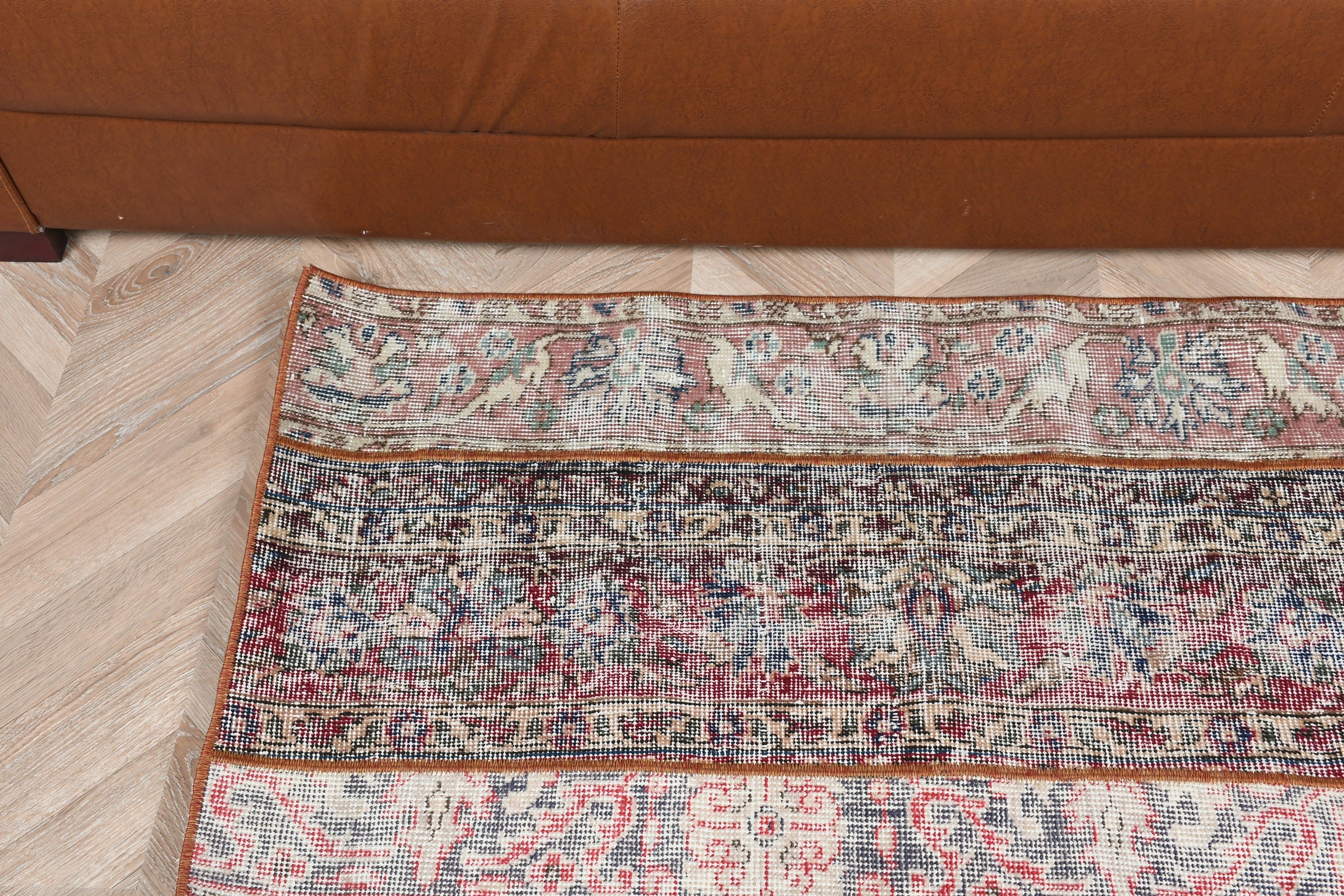 Türk Halısı, Yatak Odası Halısı, Vintage Halı, Kapı Paspası Halıları, Giriş Halıları, Mutfak Halıları, Kırmızı 2.1x3.9 ft Küçük Halılar, Çocuk Odası Halıları