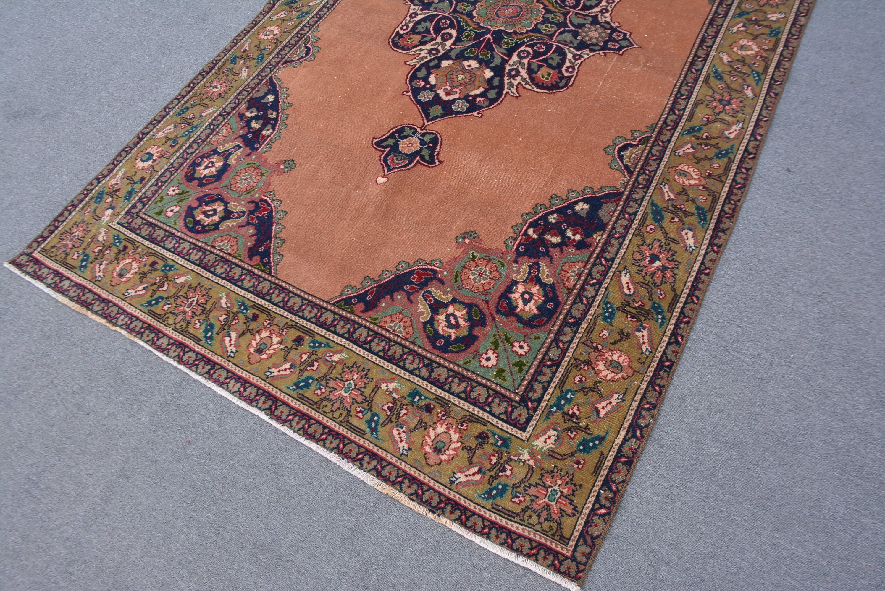 Kitchen Rugs, Rugs for Living Room, 4.9x7.9 ft Area Rugs, Vintage Rug, Bedroom Rug, Turkish Rug, Art Rug, Living Room Rugs, Moroccan Rug