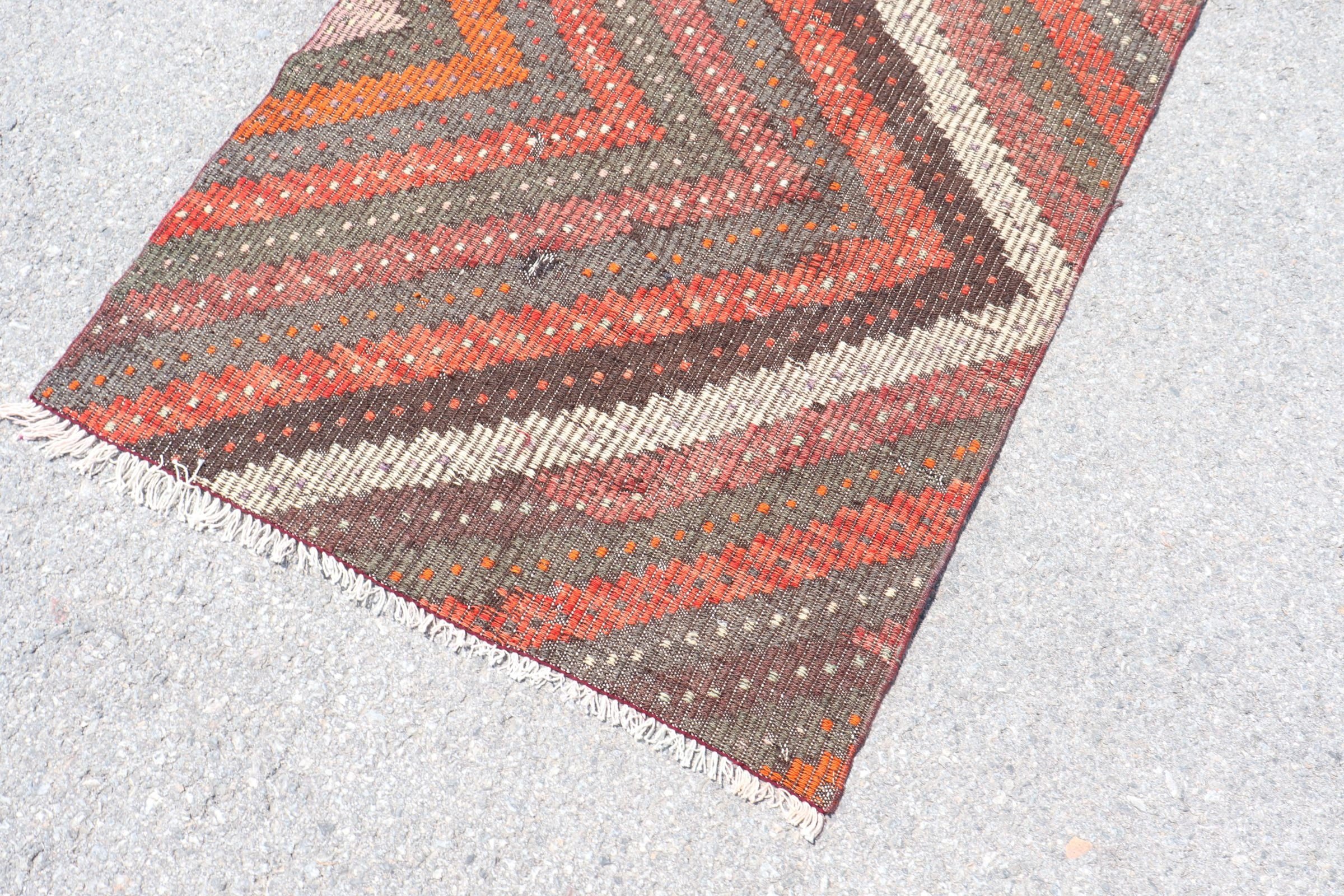 Ev Dekor Halısı, Mutfak Halısı, Kilim, Duvara Asılı Halılar, 3x4.1 ft Küçük Halılar, Kırmızı Anadolu Halısı, Banyo Halısı, Vintage Halı, Türk Halısı